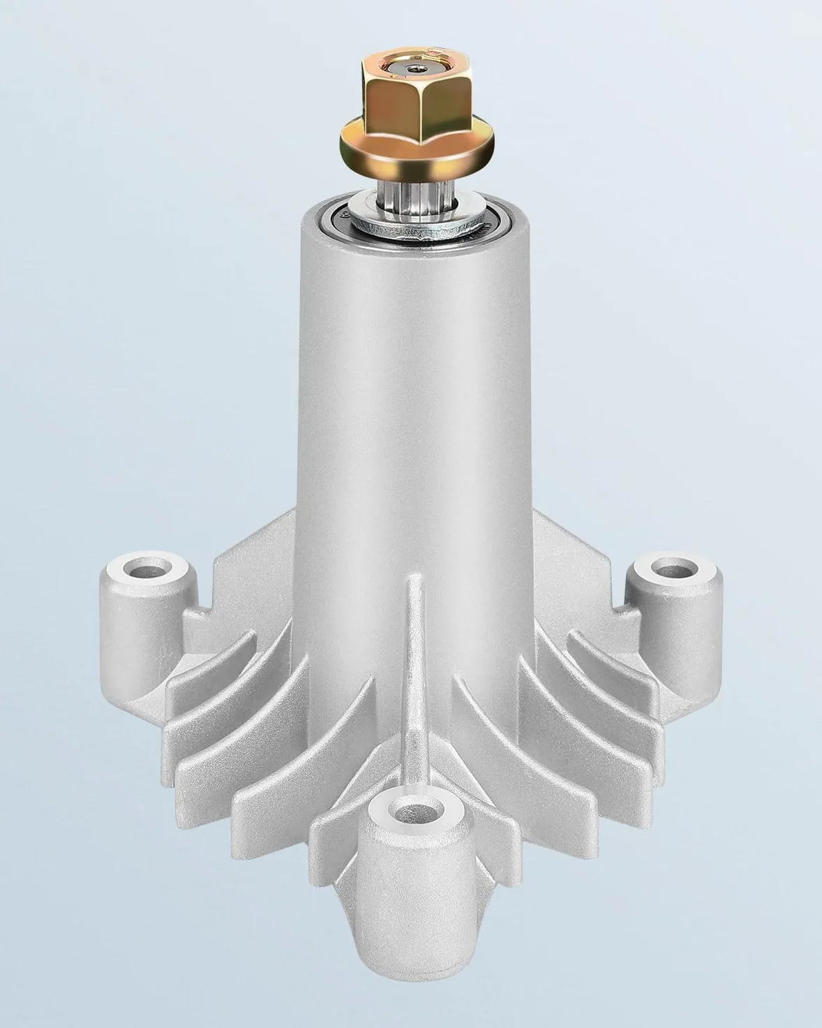 Eje para cortacésped con polea para AYP Husqvarna Craftsman Jonsered Poulan Pro 38 de 42 pulgadas para tractores de césped, mandril, número de pieza de repuesto 130794 532130794 539110158