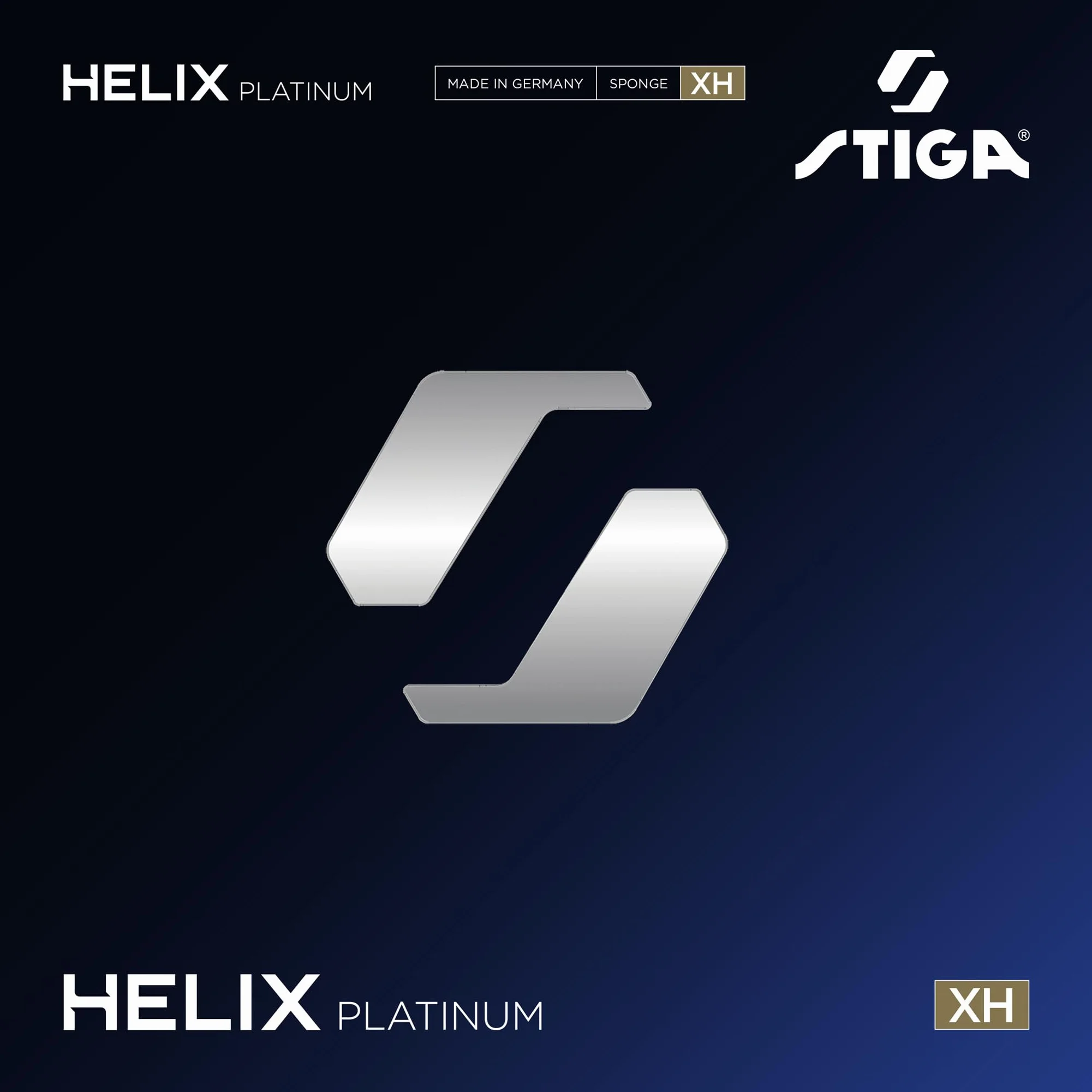 STIGA Helix Platinum Goma para Pala de Tenis de Mesa