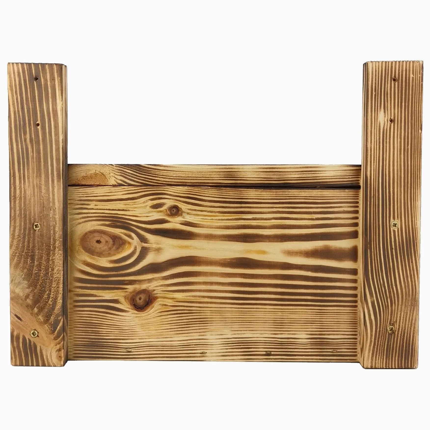 Leviatan APUS Caja Nido Maciza para Vencejos, Totalmente Retorcido, Casita para Pájaros para Jardín, Resistente a la Intemperie, sin Procesar, Listo para Usar, no Requiere Montaje