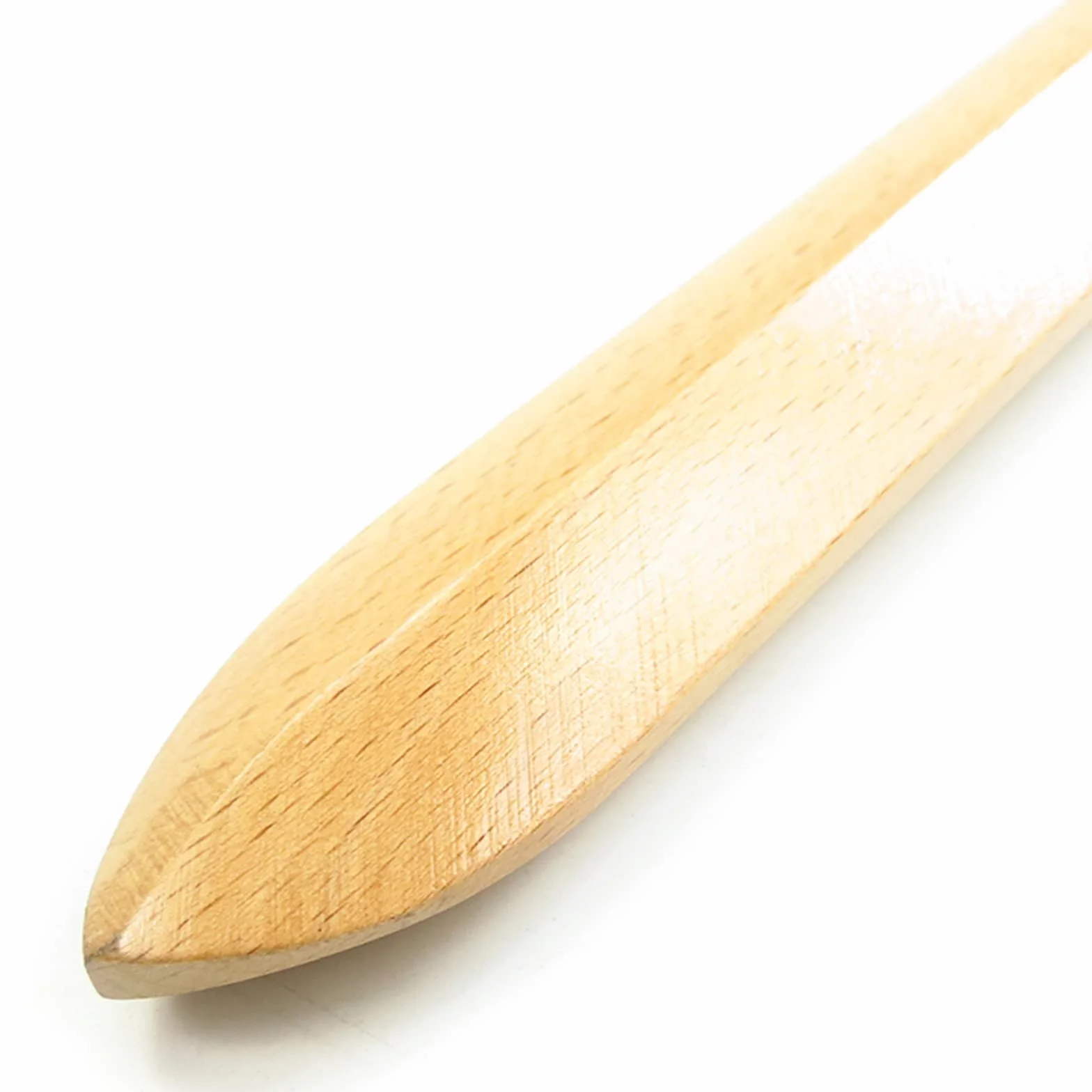 Espada Recta de Tai Chi de Madera de Haya Natural 100 cm, Bokken Artesanal para Entrenamiento de Artes Marciales