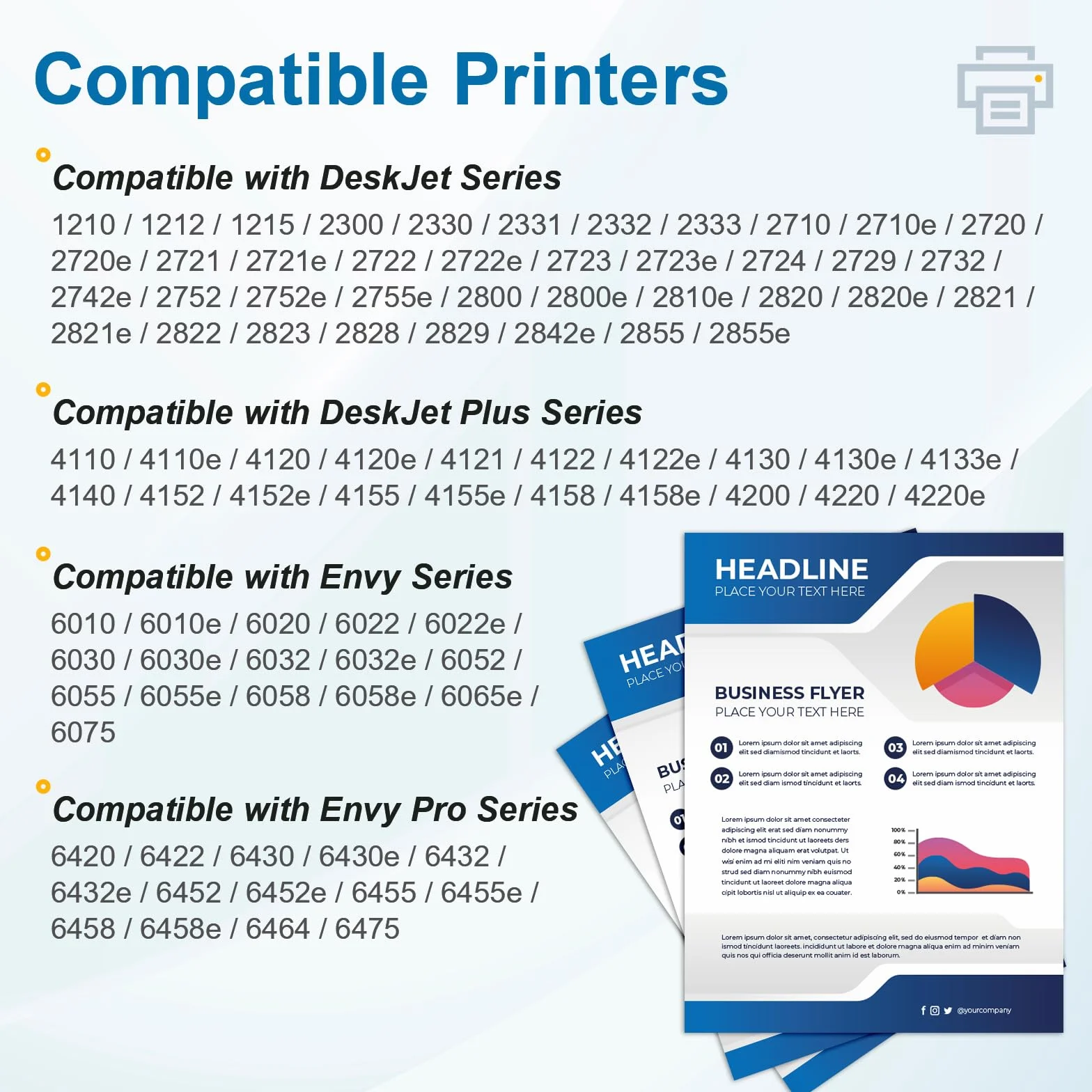 Cartuchos de Impresora HP 305XL Original para DeskJet 2700 2720e 2722e 2723 Deskjet Plus 4100 4120e Envy 6000 6020 6030 6030e Envy Pro 6420 6430