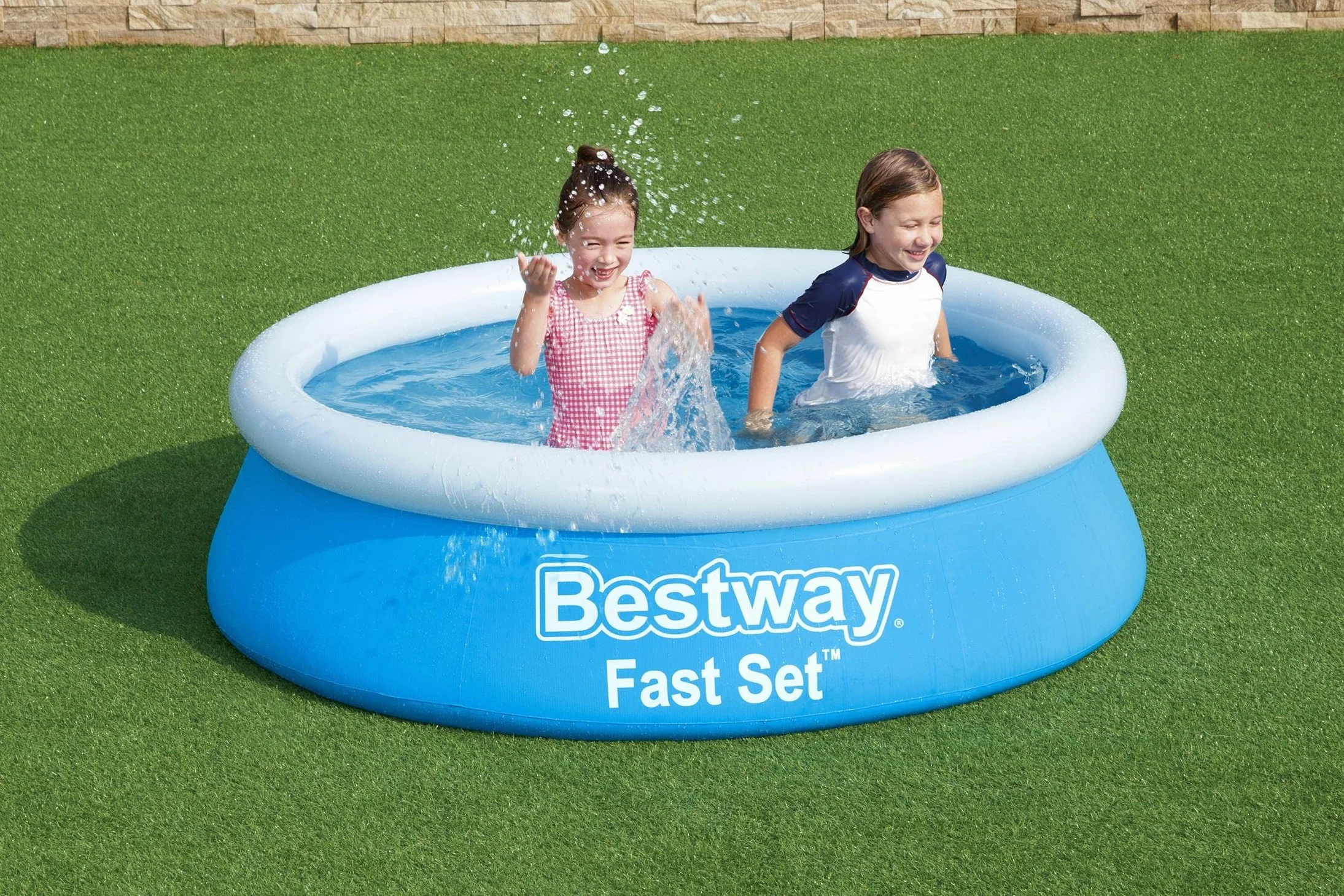 Bestway Piscina automontable 183x51, Azul, BW57392