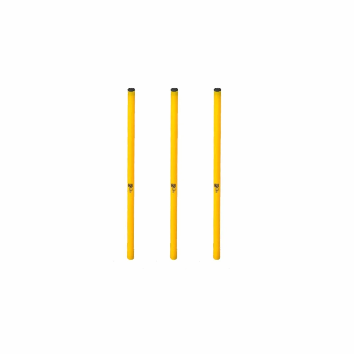 Set 3 Picas de Entrenamiento PVC 70 cm Amarillo Slalom