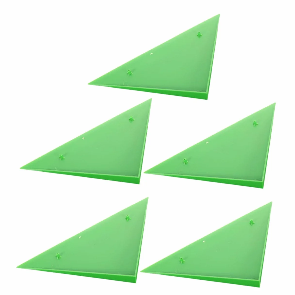 ERINGOGO Protectores Esquinas Triangulares para Mesa Futbolín Accesorios Plástico Duraderos