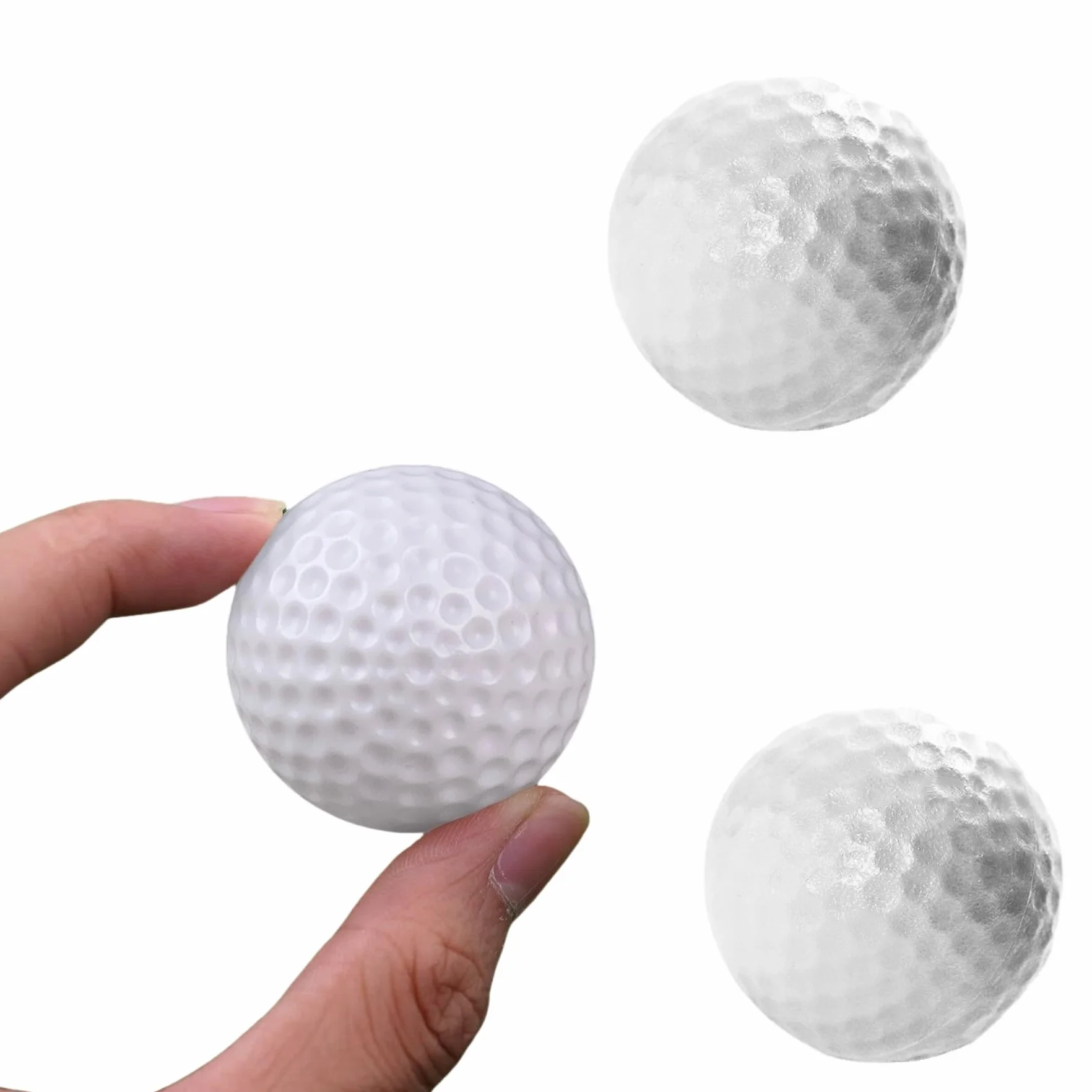 Pelota de Golf de Alto Rendimiento 3 Piezas, Pelotas de Entrenamiento para Distancia y Control