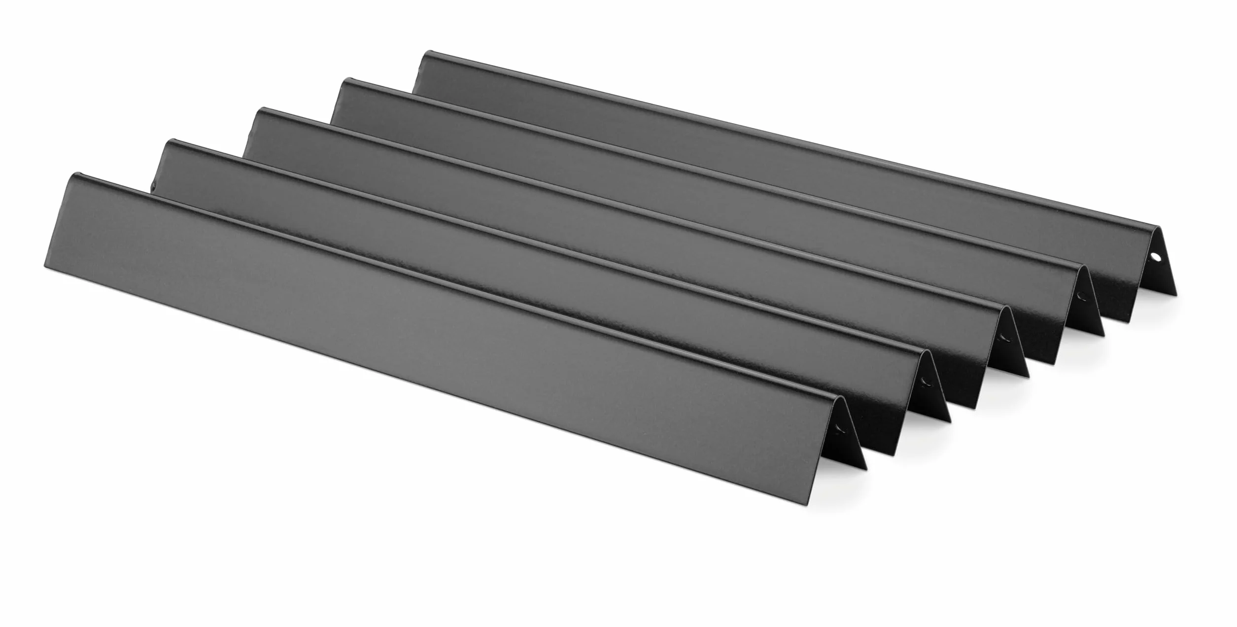 Weber Flavorizer Bars esmaltadas, compatibles con Spirit Serie 300 hasta 2012, Set de 5 Unidades para un asado equilibrado y Aroma Intenso