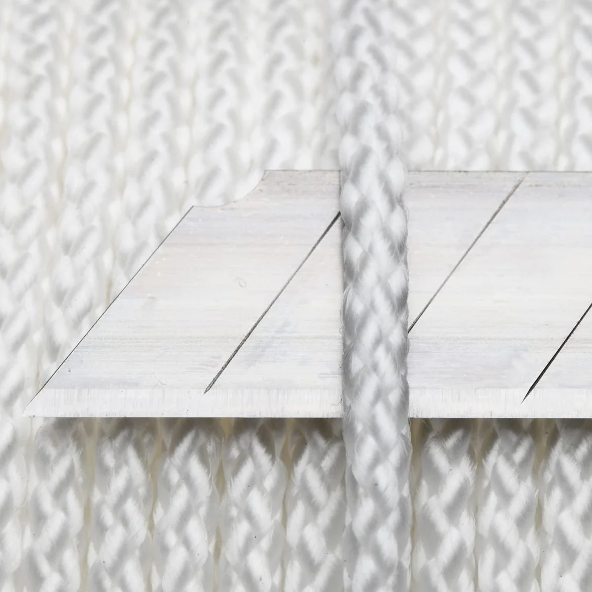Trenza blanca polipropileno blanco bobina Ø 4 mm ± 100 m, Flandria 414