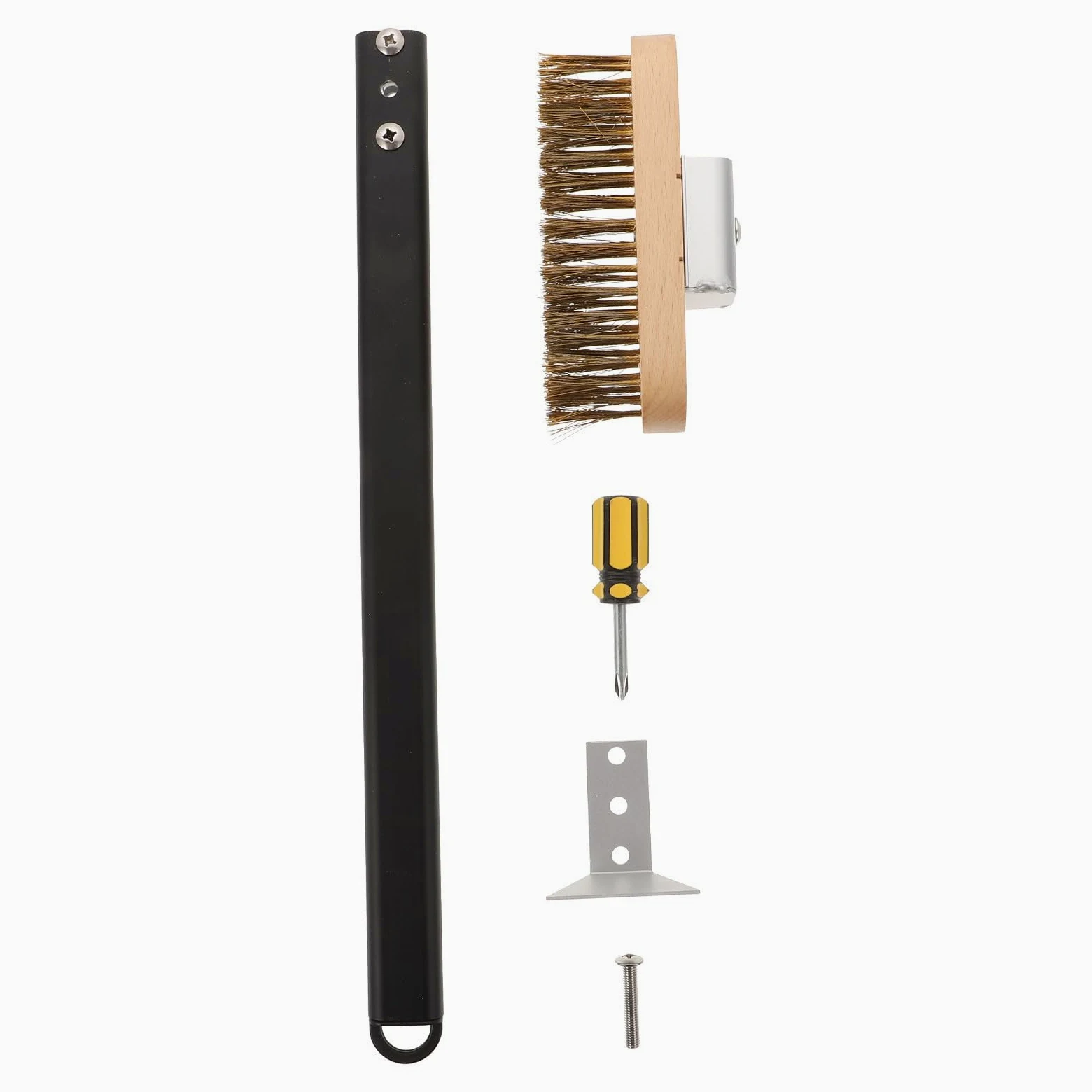 Cepillo de Cobre de 40 Cm para Limpieza de Hornos y Parrillas, Fregadora Multifuncional Herramienta Resistente para Limpiar Azulejos y Acuarios