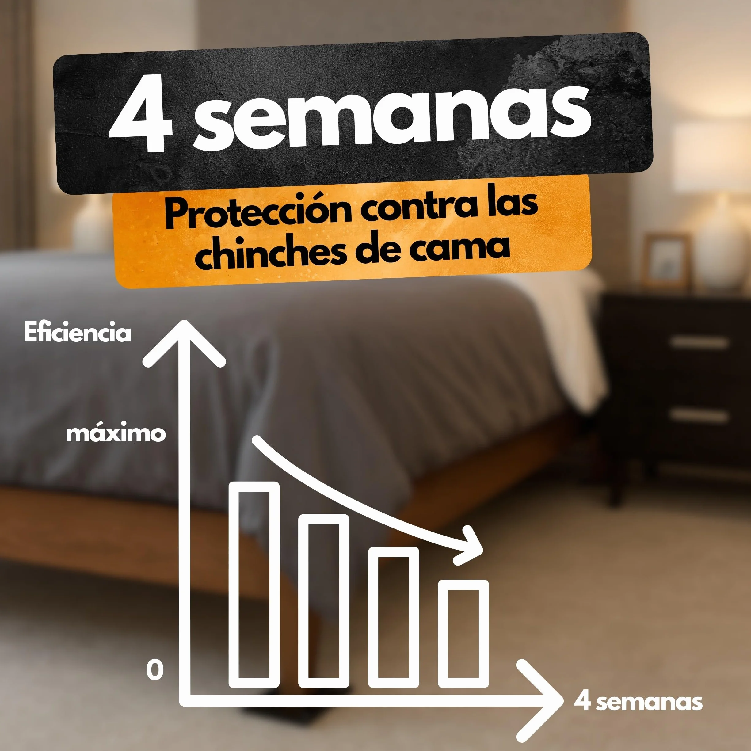 Trampa para chinches – 8 unidades – Con sustancia atrayente – Eficaz hasta 4 semanas – Para determinar la necesidad y controlar la infestación – Sin químicos – Contra Cimex lectularius y C. hemipterus