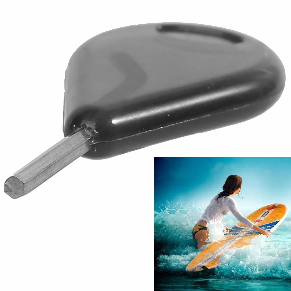 Tbest Llave de Aleta para Tabla de Surf, Reemplazo de Quilla con 6 Tornillos Grub de 5cm