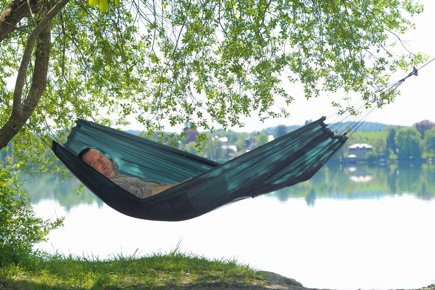 Amazonas AZ-1030200 Mosquito-Traveller - Hamaca (220 x 140 cm, resistencia: 150 kg)