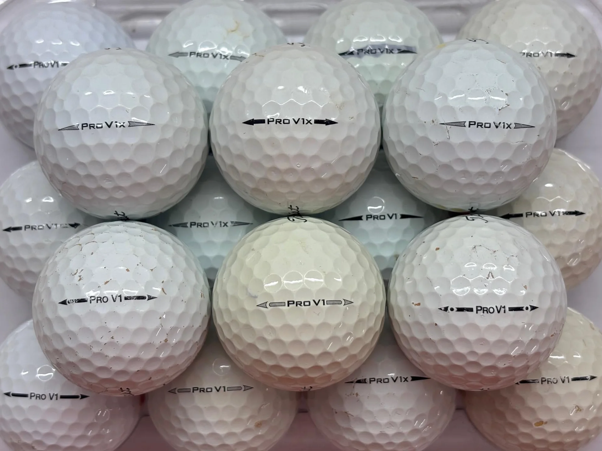 Pelotas de golf Pro V1 Pro V1X Grado B usadas 24 48 100