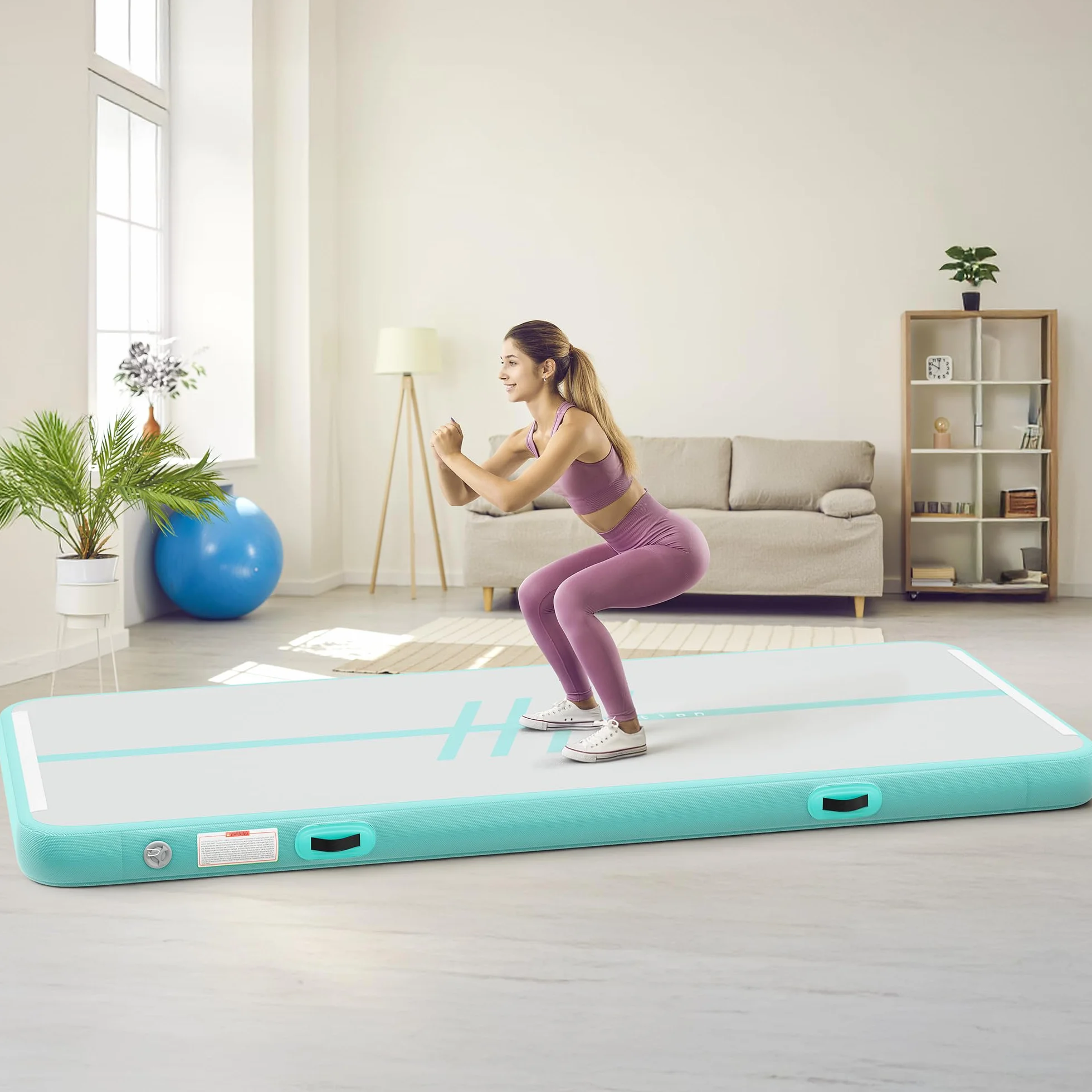 YITAHOME Air Matte Track 3M 4M Tumbling Mat Inflatable Gym Mat 10cm