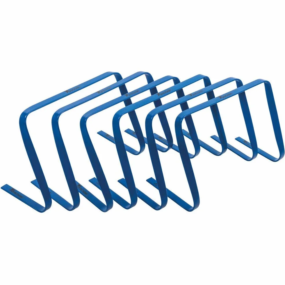 Precision Flat Hurdles Set of 6 Training Hurdles