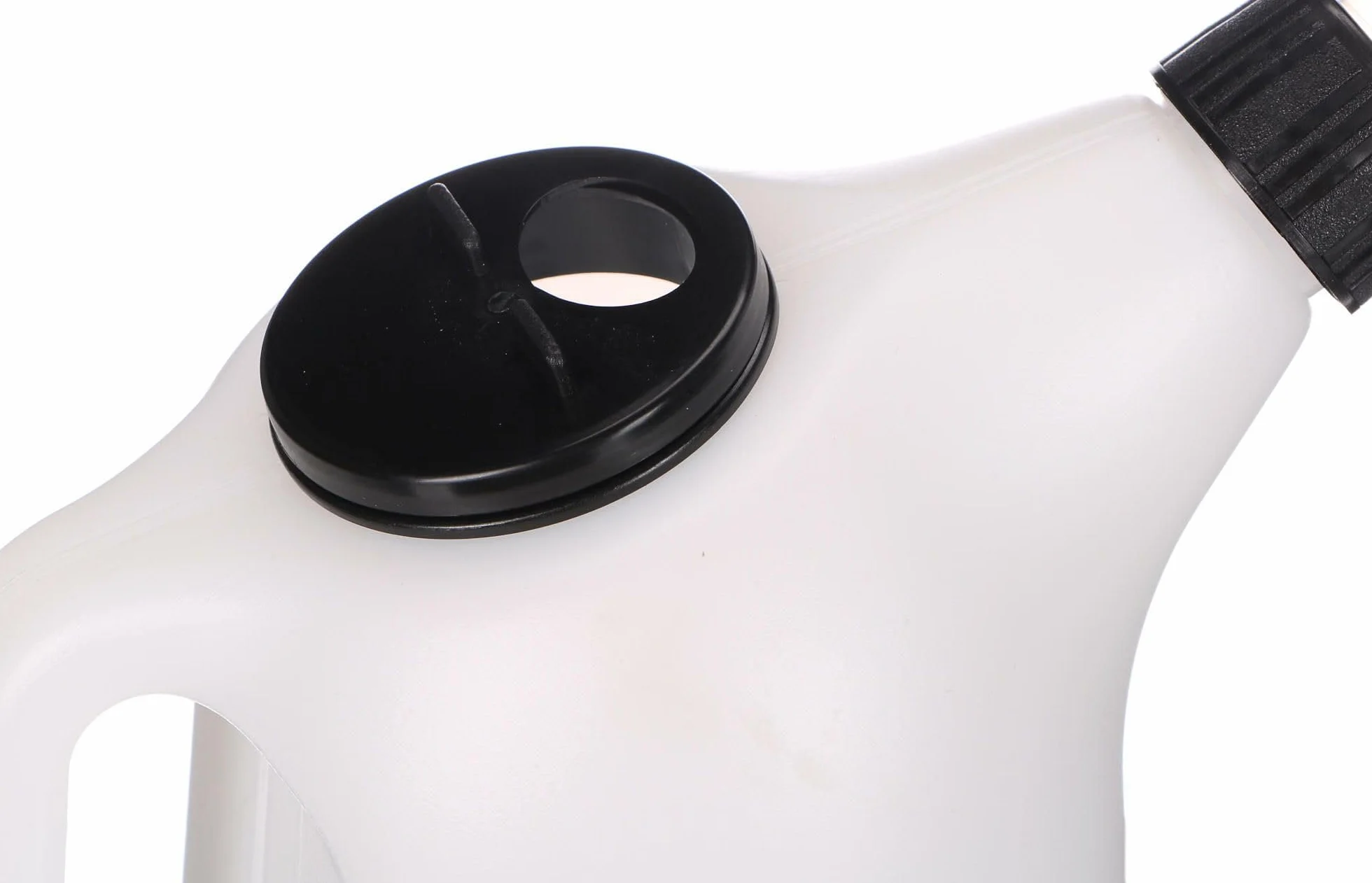 MECHANIC FLUID CAN 2L | Regadera de plástico para líquidos de funcionamiento | Caño flexible | Resistente a productos químicos | Jarra de taller | Escala de medición