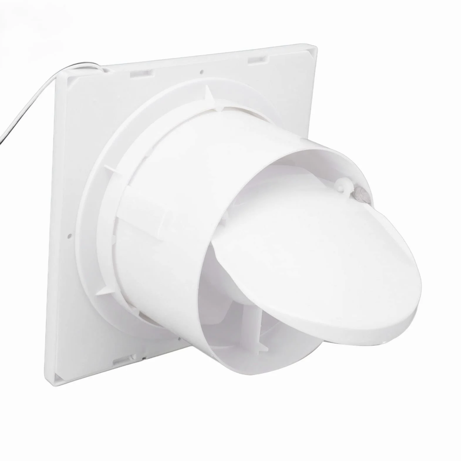 Ventilador Solar de Escape Resistent al Agua IP67, 6 Pulgadas 10W 12V para Cobertizo de Gallinero