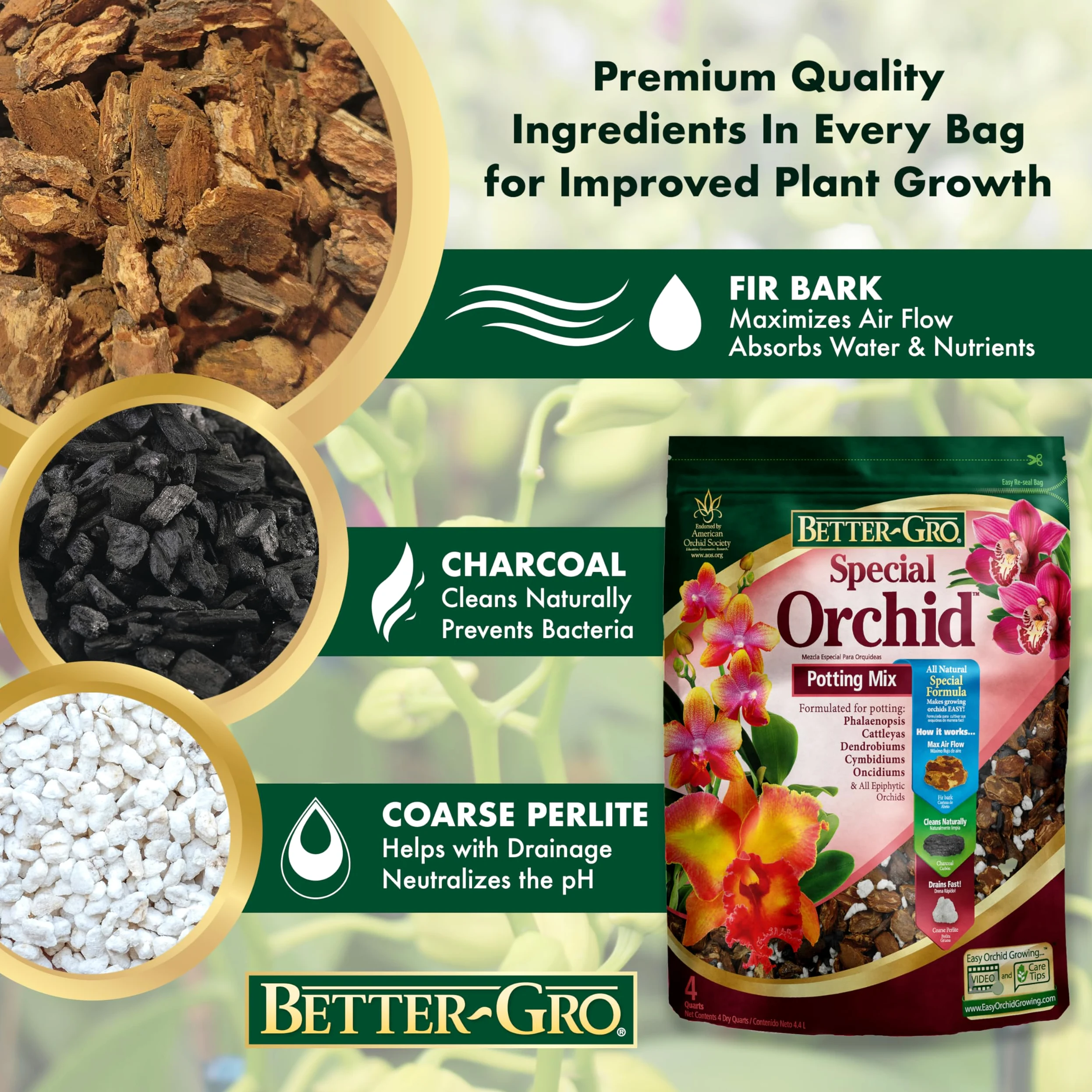 Sun Bulb 50000 Better Gro Special Orchid Mix