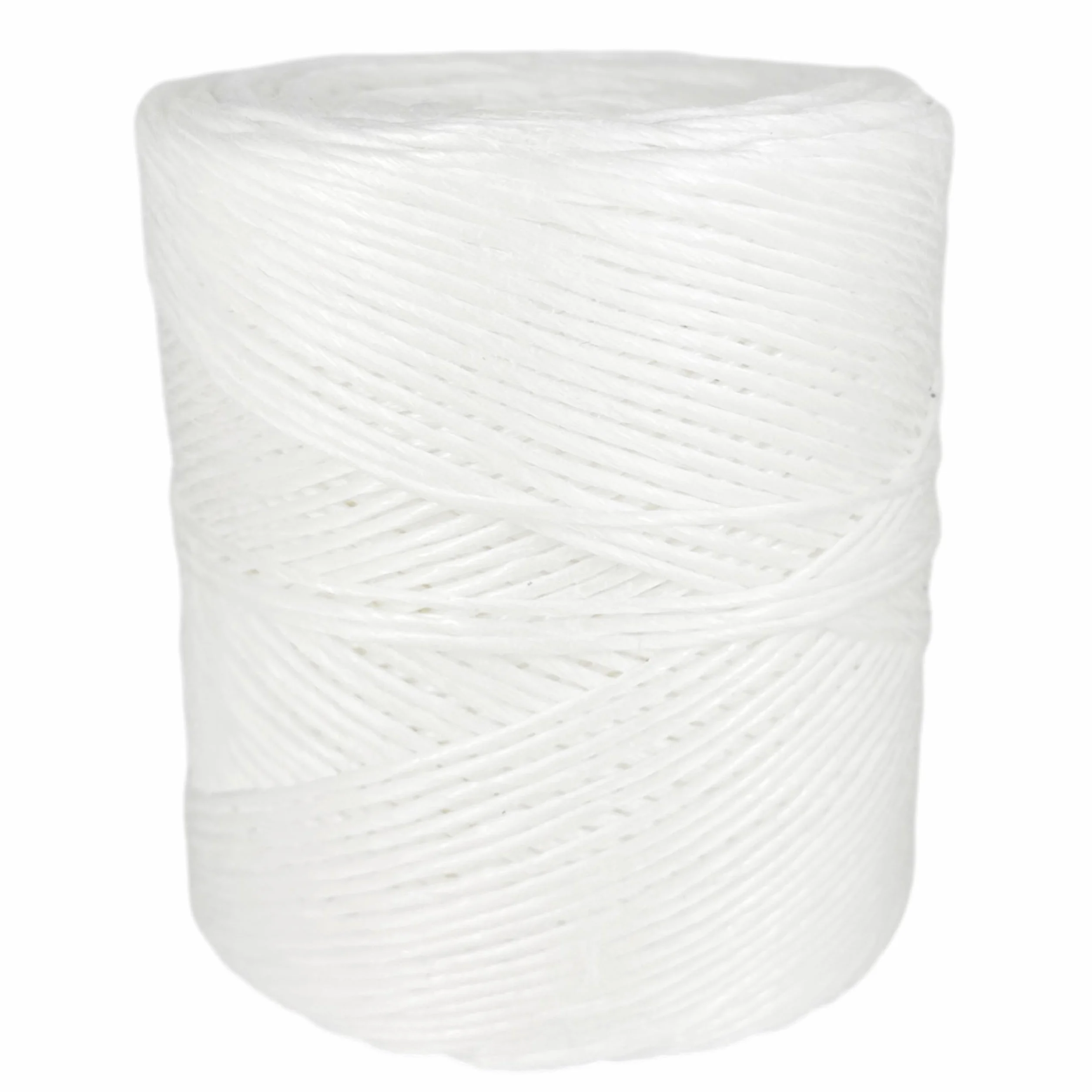 Hilo Rafia Polipropileno, 1,6MM * 420M, Hecho en España, para Agricultura, paquetería, Bricolaje, jardinería Blanco
