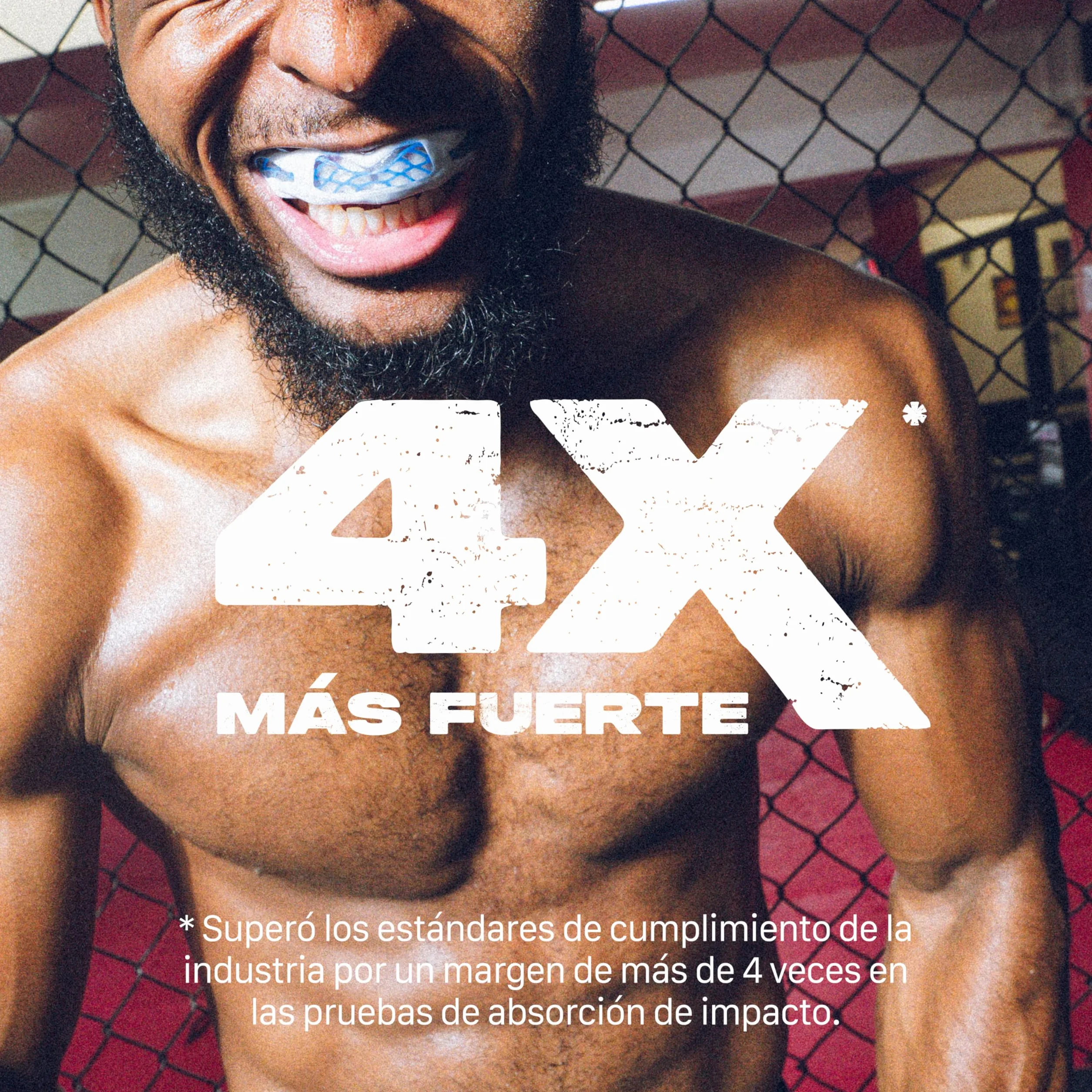 SAFEJAWZ Protector bucal para deportes de contacto adultos y niños Blanco