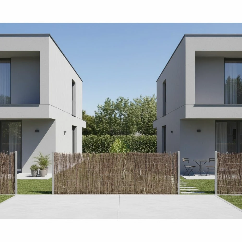Suinga Brezo Jardin Ocultación 1,2x3 m | Cerramiento Natural de Brezo | Valla de Ocultación 90% para Jardin y Terraza 2,5-3 kg/m2
