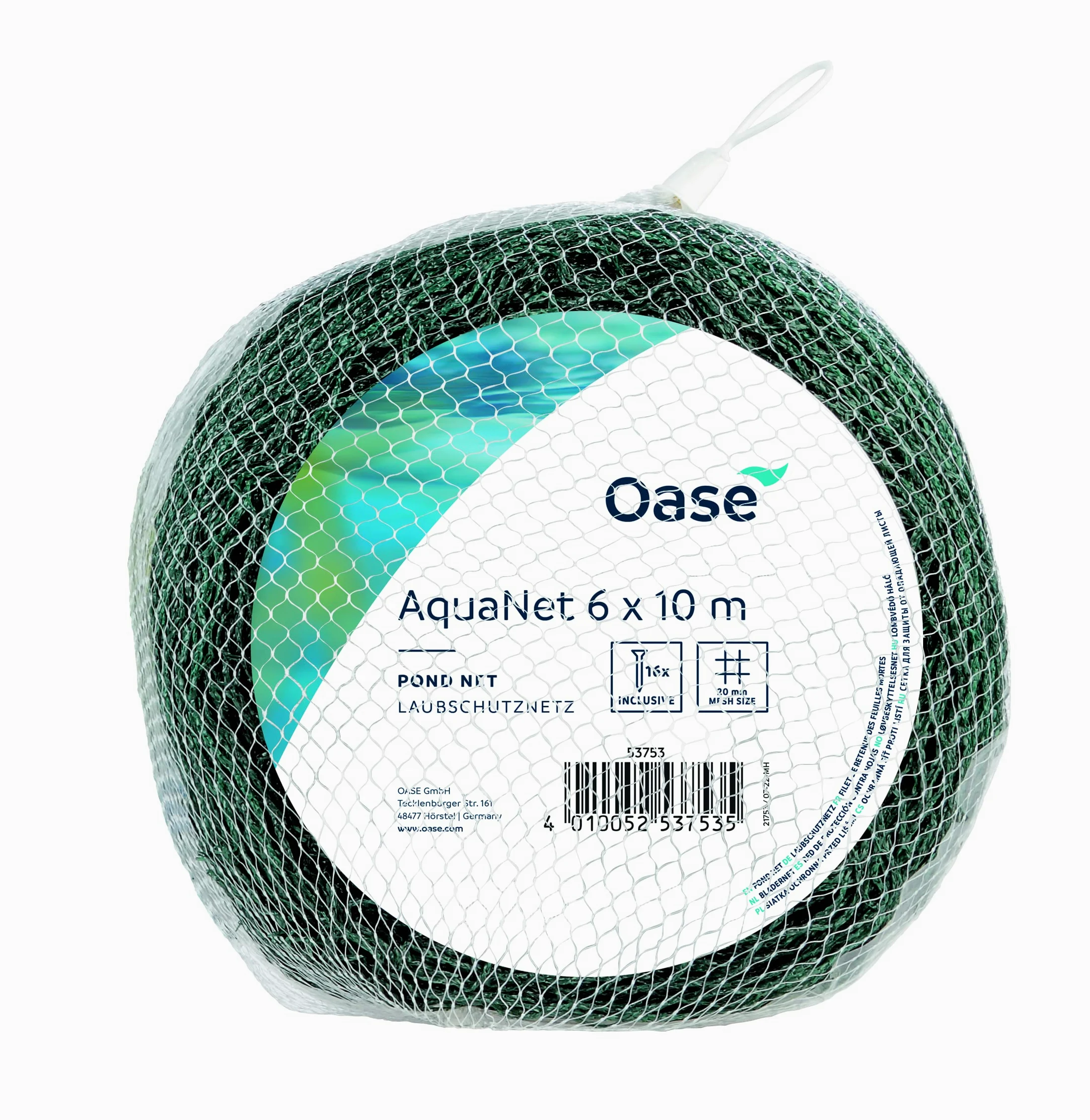 Oase AquaNet - Red para Estanque, 6 x 10 m