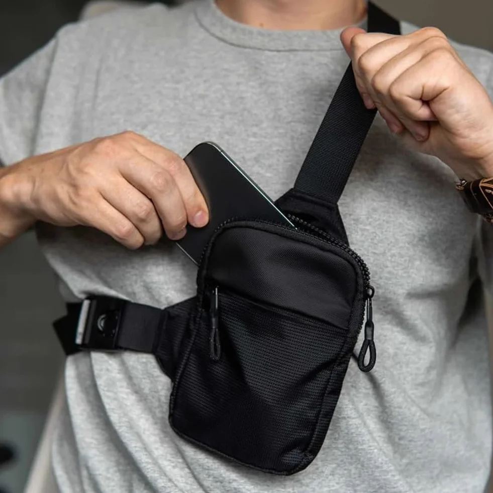 Concept Collective Bolso bandolera impermeable viaje hombre mujer