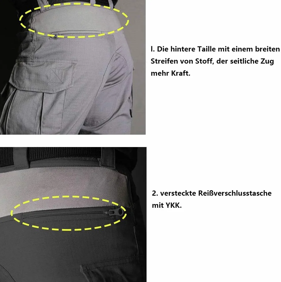 EMERSONGEAR Gen3 Pantalones de paintball con rodilleras para airsoft militar