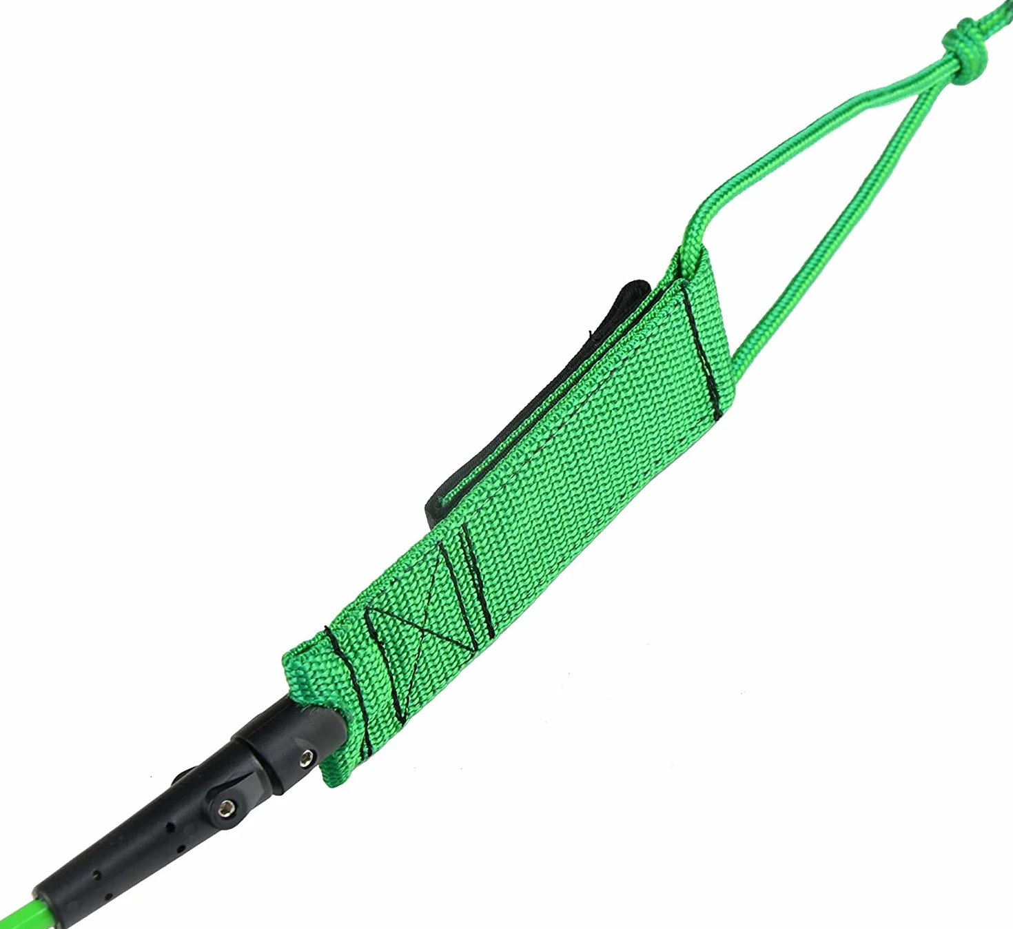 Abahub Sup Leash Correa de 10ft 7mm para Tabla de Surf Adultos Negro