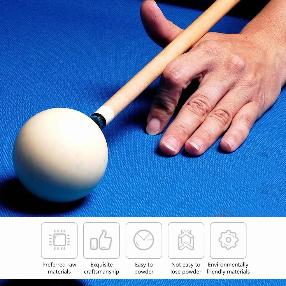 Tiza para Billar Taco de Billar Snooker