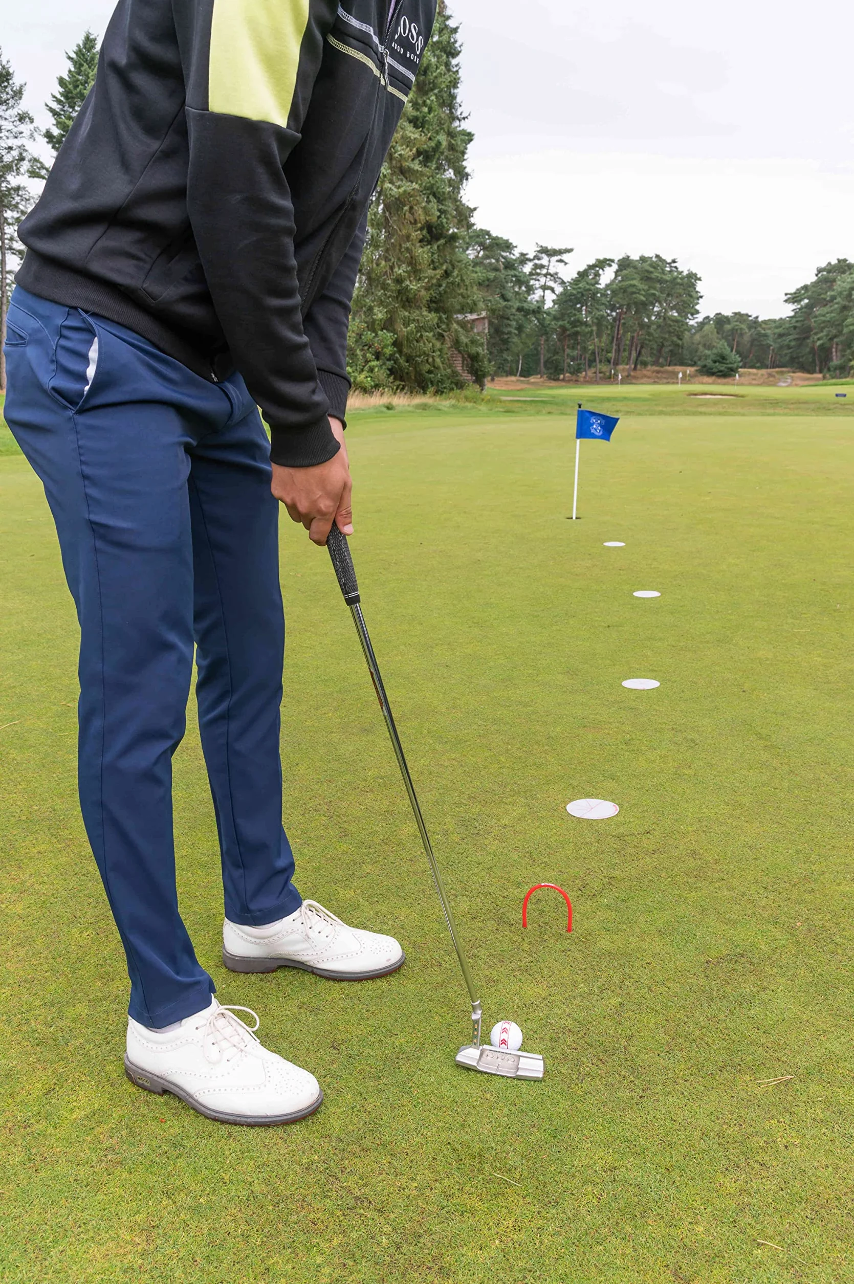 Pure2Improve Ghost Holes Putting Line Transparente 4 Unidades