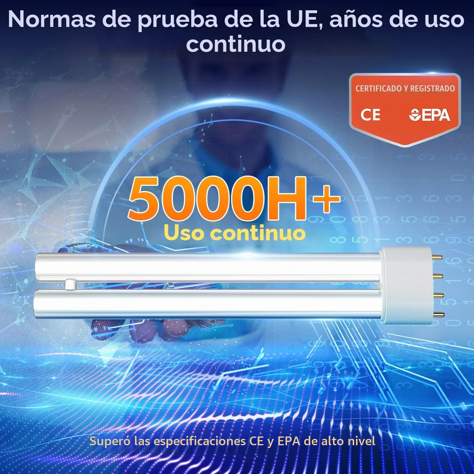 Lámpara Antimosquitos, 18W 4000V Potente Mata Insectos Eléctrico UV, Repelente De Mosquitos para Moscas Alcance 100m² Reducción Eficaz De Los Insectos Voladores para Patio Jardines Patio Trasero