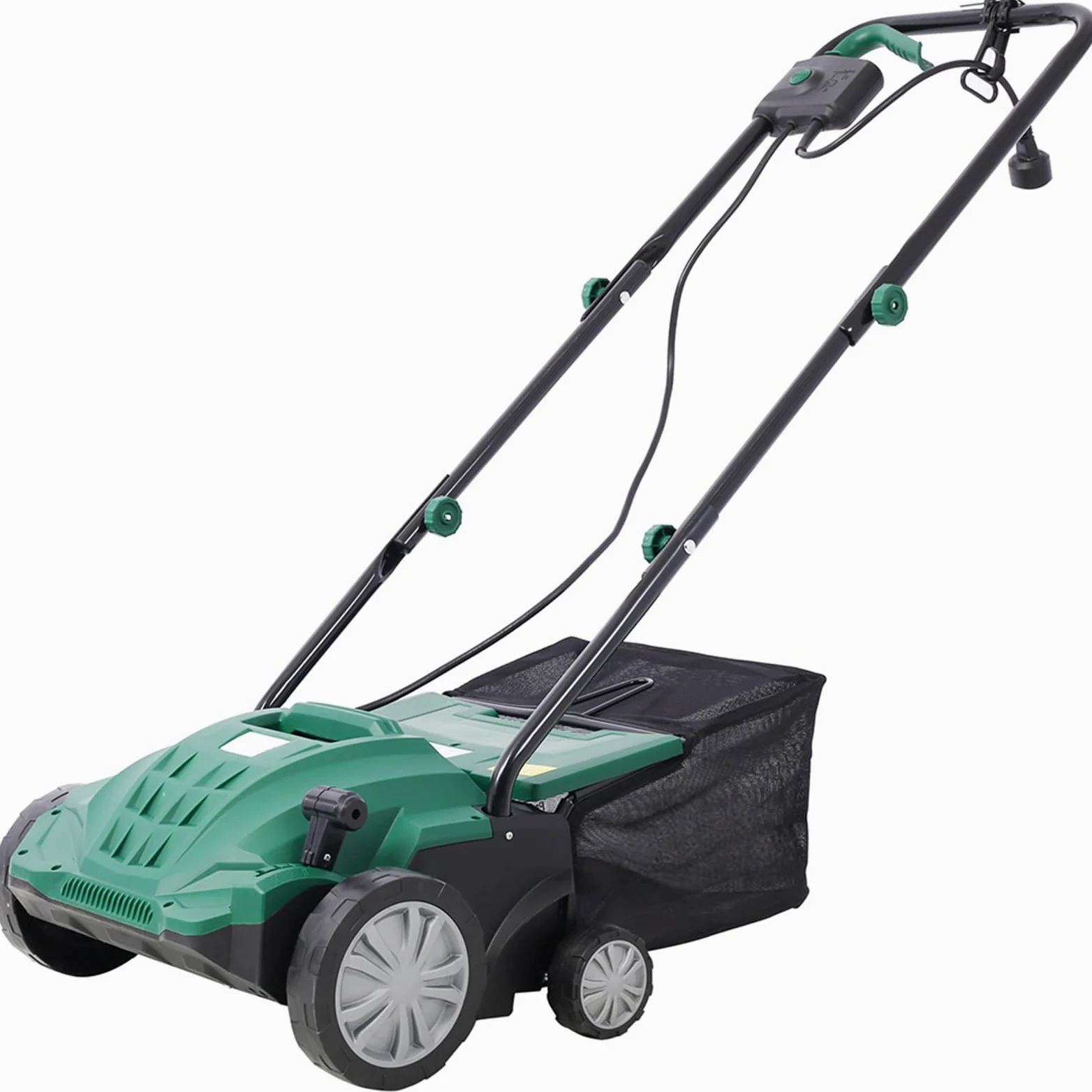Escarificador eléctrico 2 en 1 de 13 Pulgadas, 12 amperios, con Bolsa de Recogida extraíble de 31.7 Cuartos para césped Principal
