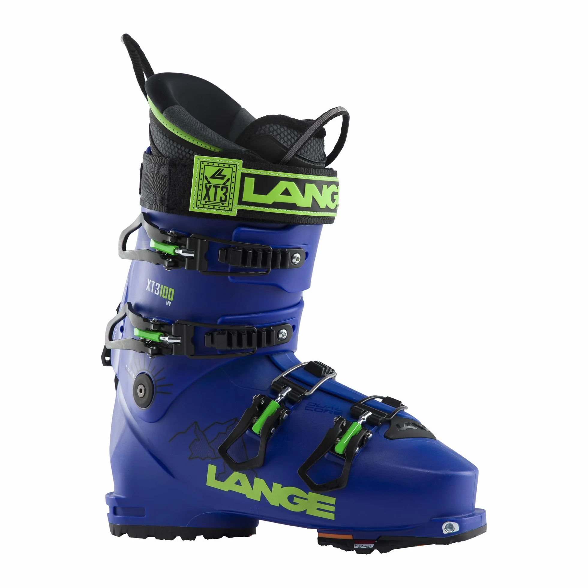 Lange Xt3 100 Mv Gripwalk MT Buty Narciarskie Hombre Azul Zielony