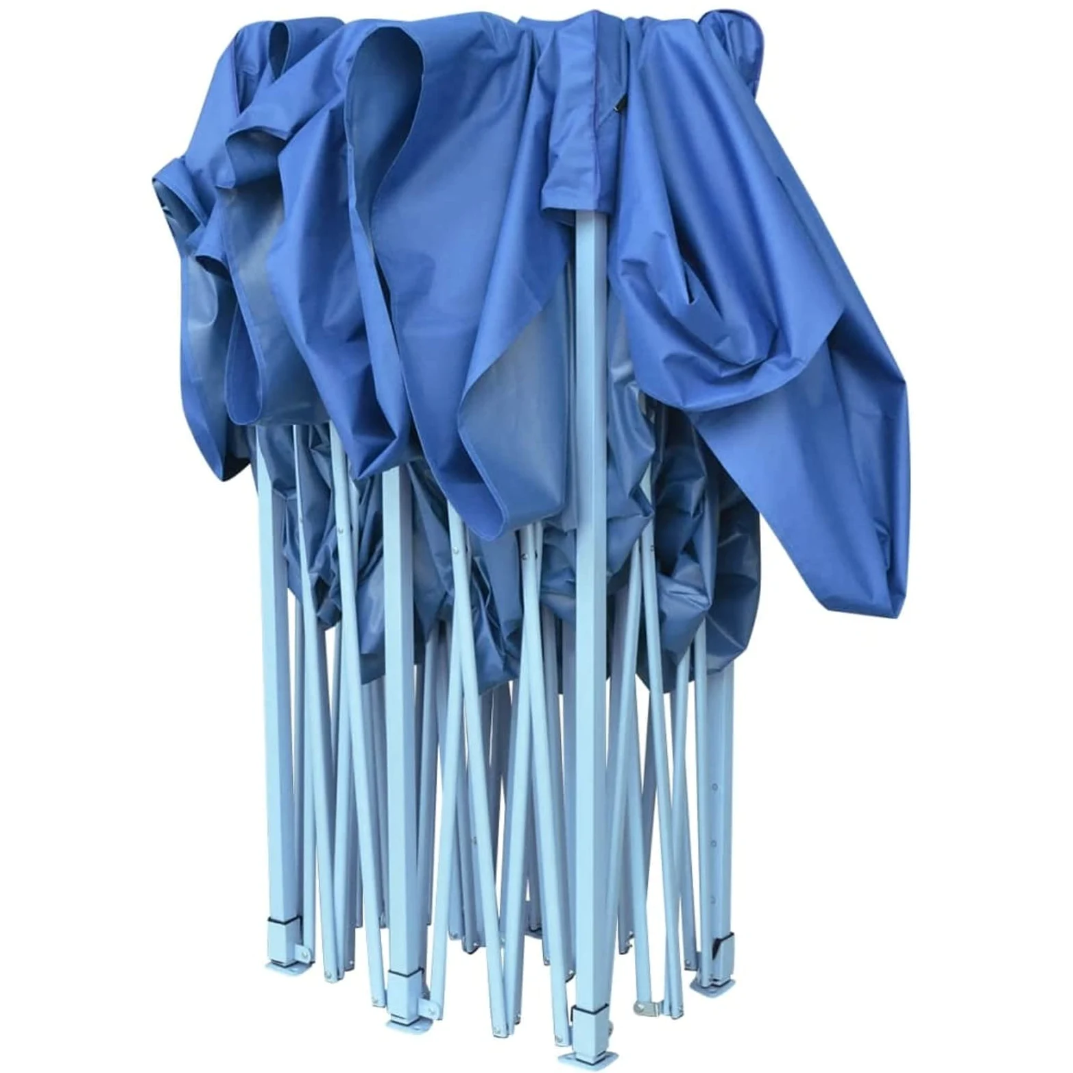 GuyAna Carpa pleglable Pop-up 3x6 m Azul Carpa Camping Toldo RetráCtil Carpas Impermeables