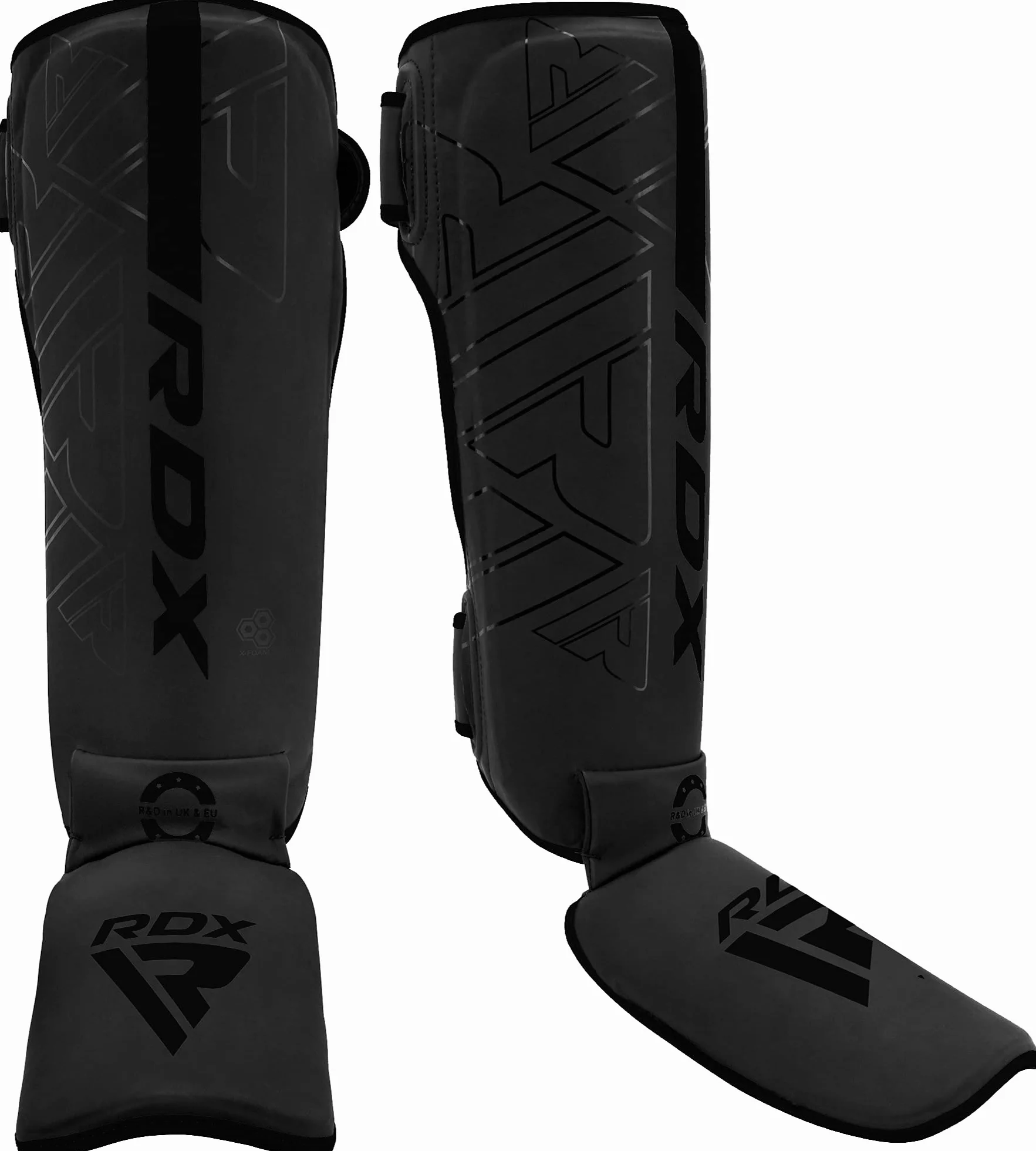 RDX Espinilleras Kick Boxing Muay Thai MMA Protección Maya Hide Cuero Kara Entrenamiento Boxeo