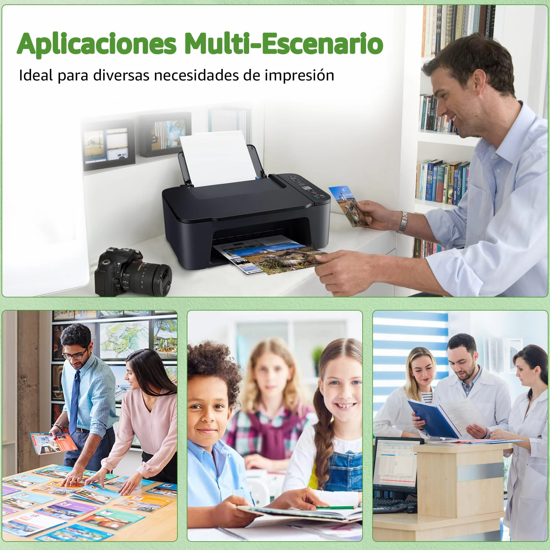 GREENSKY PG-575XL CL-576XL Cartuchos de Tinta para Canon 575 576 Negro y Color PIXMA TS3750i TS3751i TR4756i