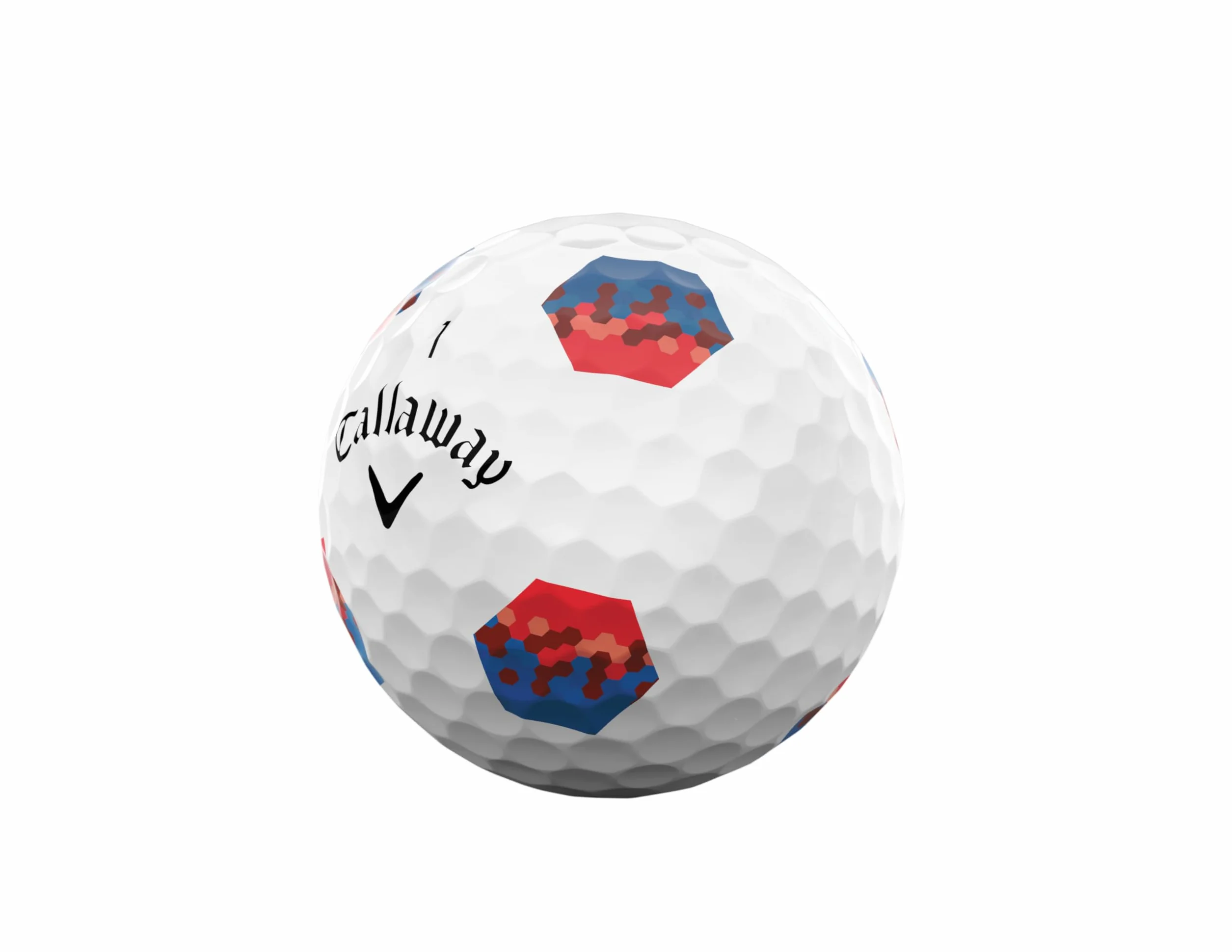 Callaway 360 Triple Track Pelotas de Golf Cromadas 2024 Blanco