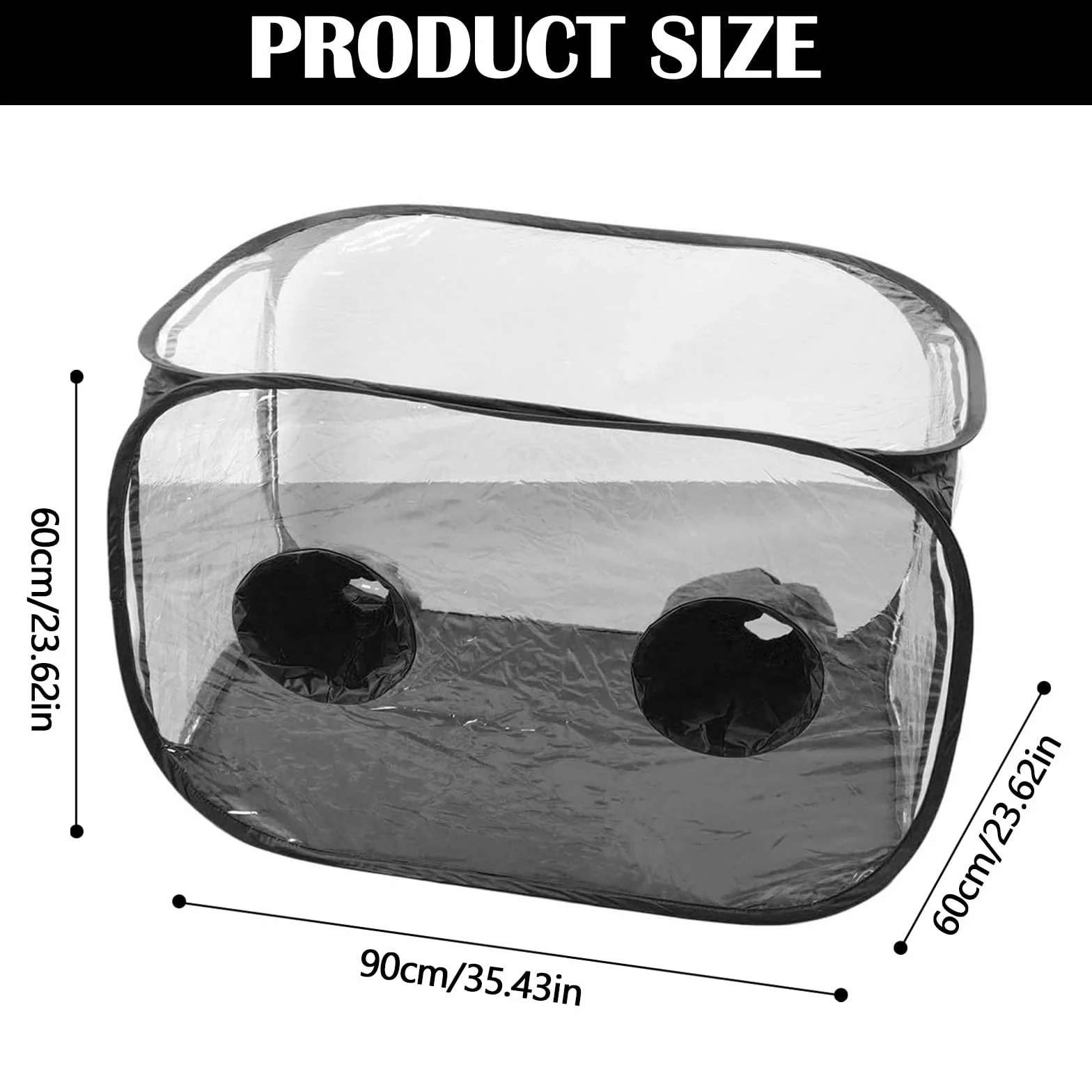 Tienda De Cultivo De 60x60x90 Cm, Caja De Cultivo, Gabinete De Cultivo De Invernadero Tienda De Campaña Impermeable para Plantar Cuarto De Cultivo Cultivo De Hongos Bolsa De Cultivo De Hongos