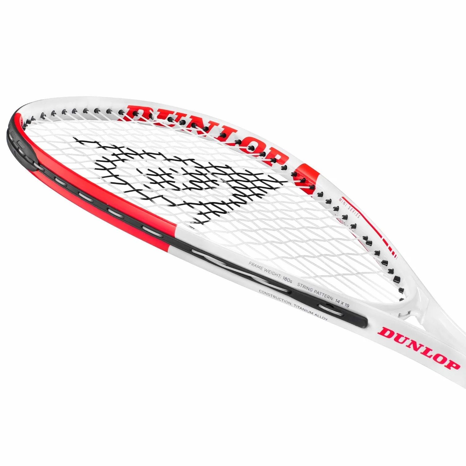 Dunlop Squashschläger Fun Mini Weiß Rot
