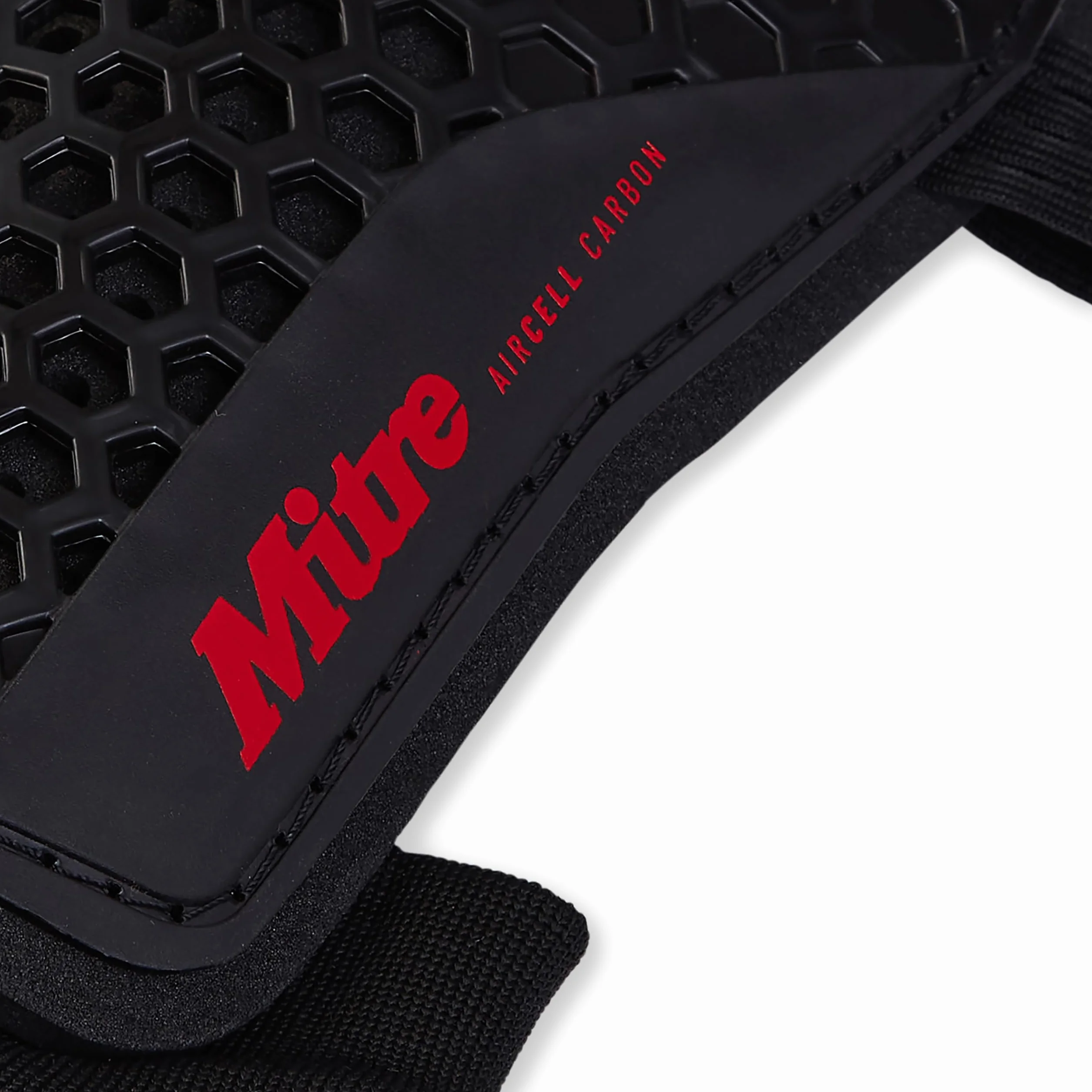 Mitre Protectores de Fútbol Negro Guardapiernas Protector de Tibia