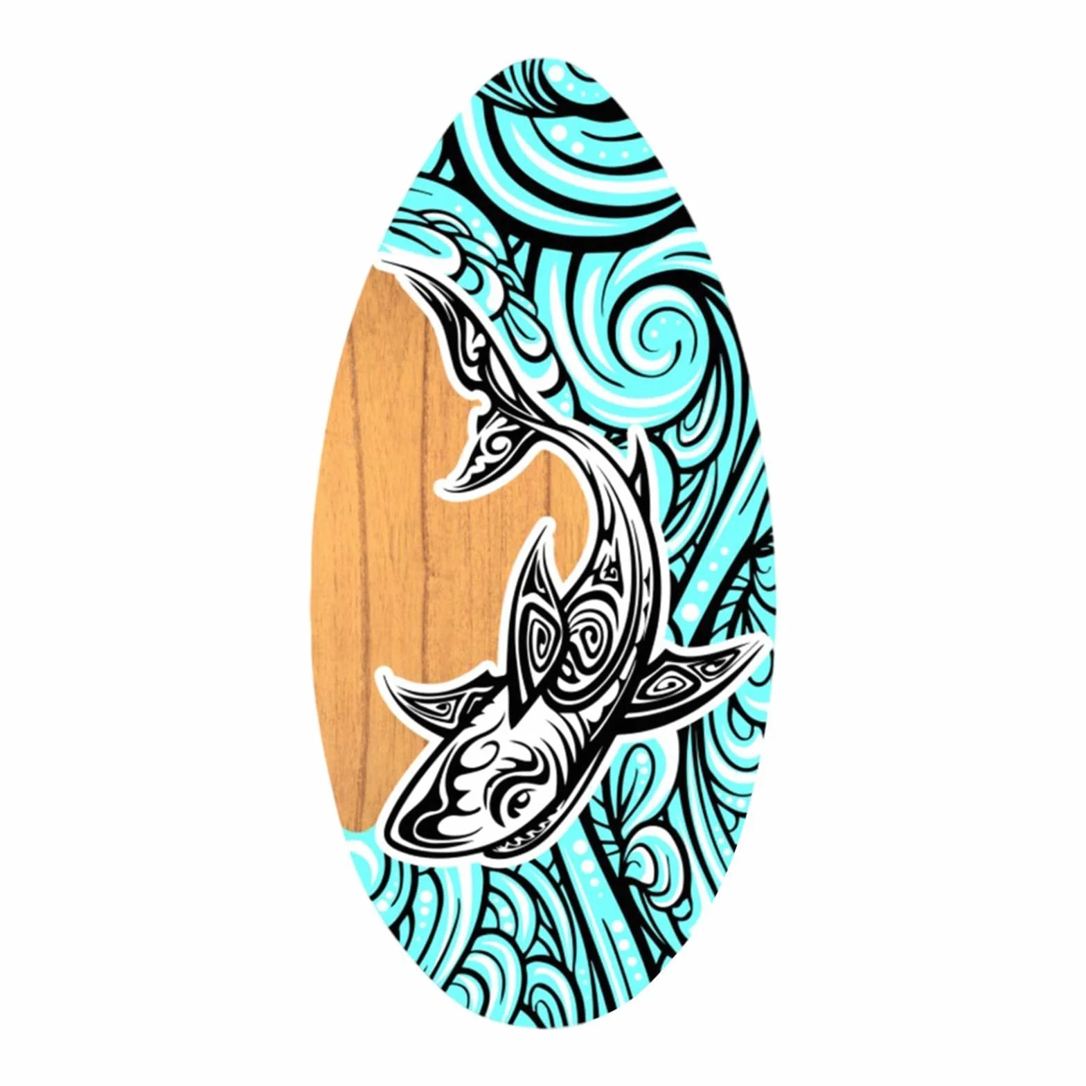 Baoblaze Tabla de Surf Skimboard Resistente