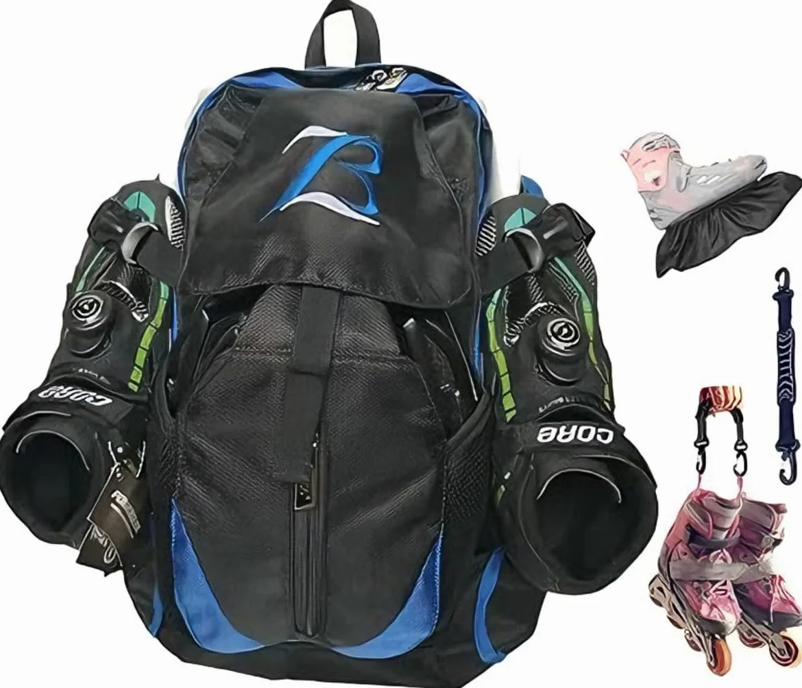 Mochila profesional para patines en línea ZBH1985 para viajes y escuela