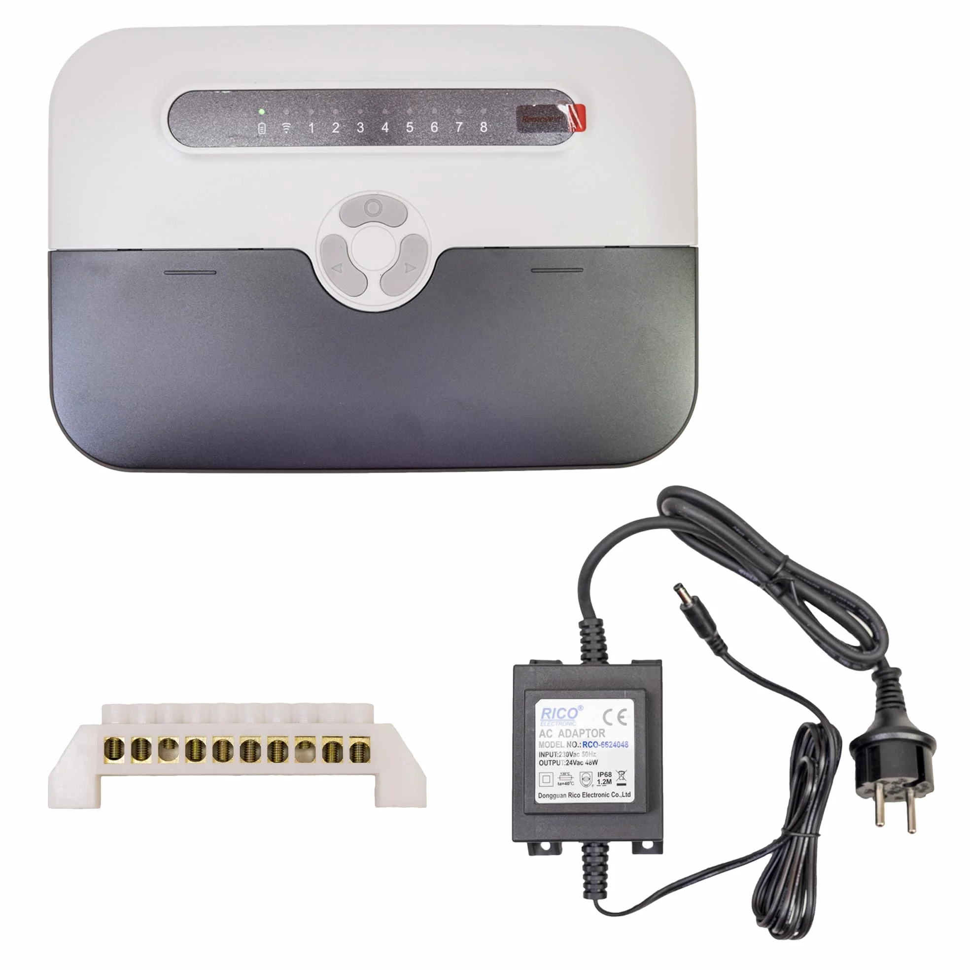 PNI Programador de riego Inteligente SWI280 WiFi 8 Zonas Controlado por Tuya Smart Compatible con Amazon Alexa y Google Home