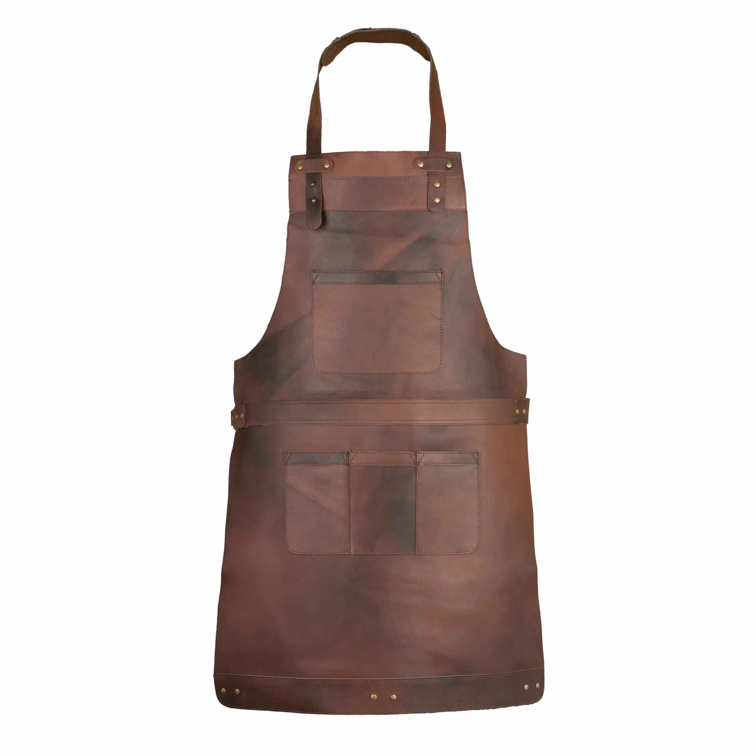 Delantal de cuero de grano completo marrón oscuro para carnicero, delantal de cocina, delantal de barbacoa, delantal de cocina, delantal de trabajo de madera, delantal de cheff, regalo de barbacoa,