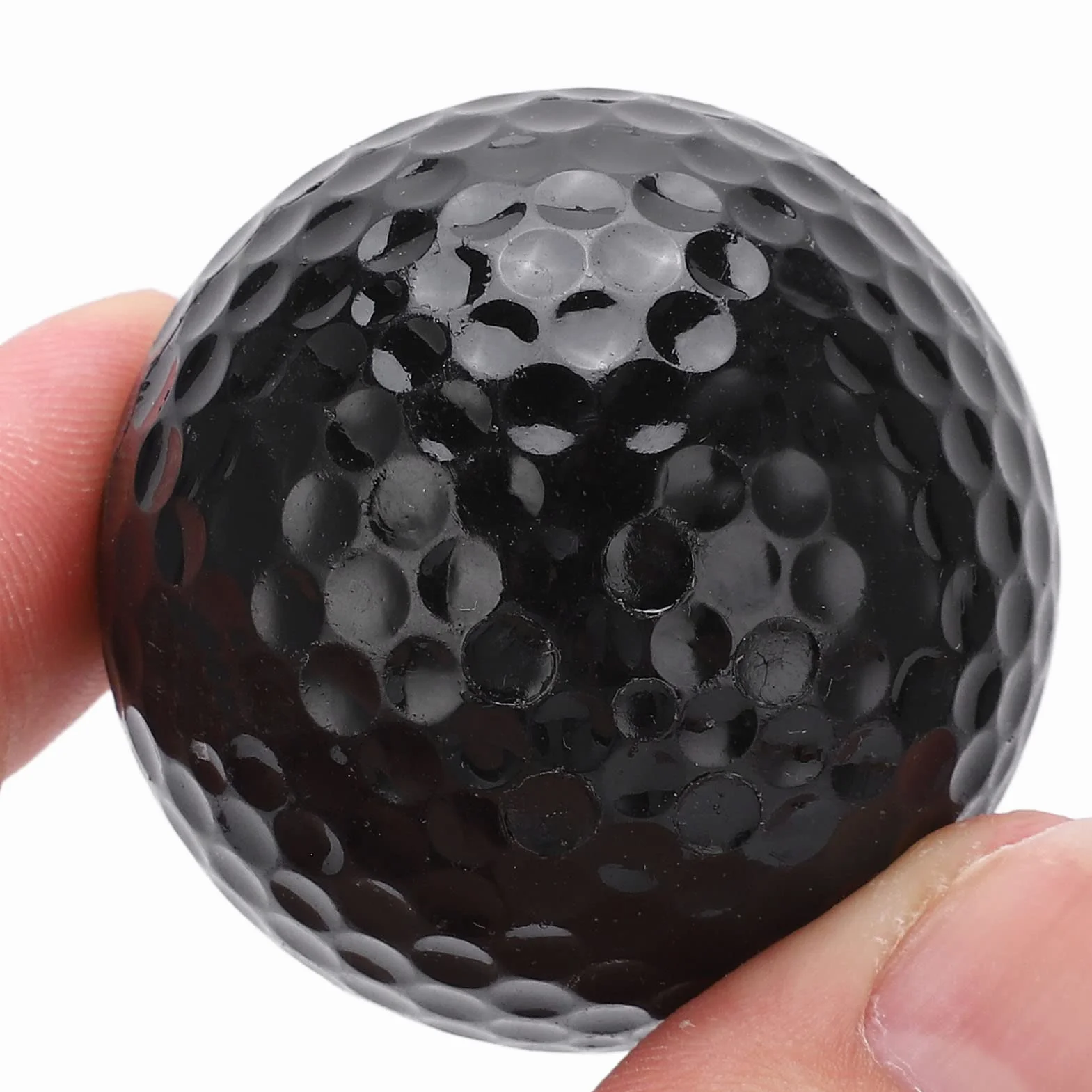 BuyWeek Pelotas de Golf flotantes 2 Capas Flotador Rango de Agua Pelota de Práctica Entrenamiento Negro