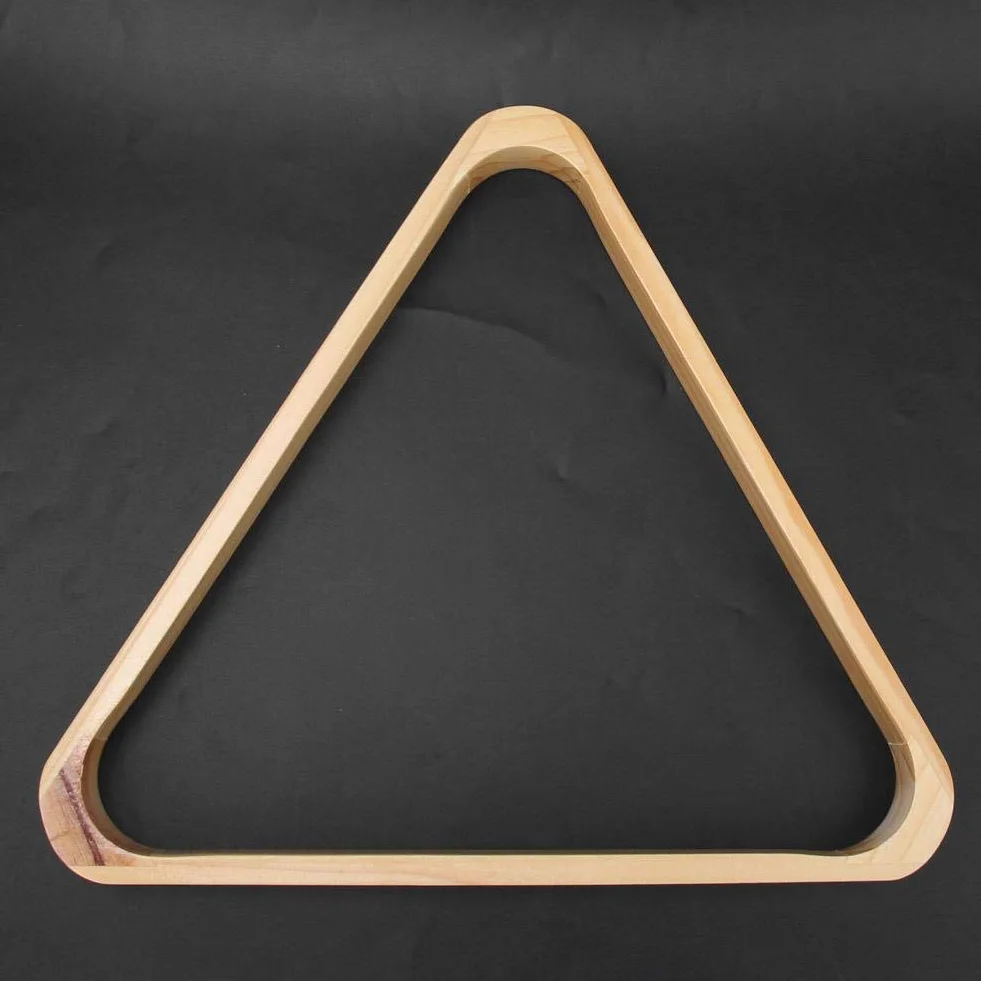 Alomejor Snooker Ball Rack Triángulo de Madera Mesa de Rombo Pool Ball Racks Accesorios Deportivos