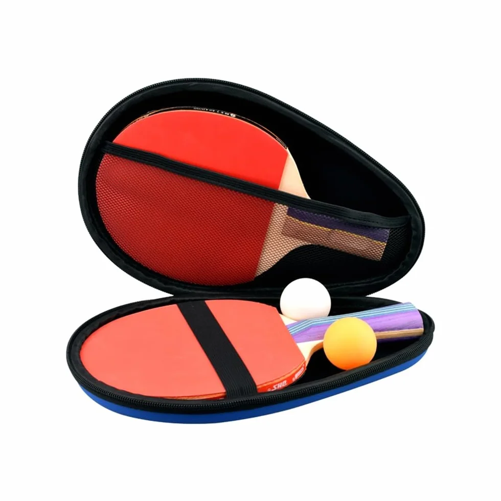 Funda para raqueta de tenis de mesa resistente al agua con cremallera