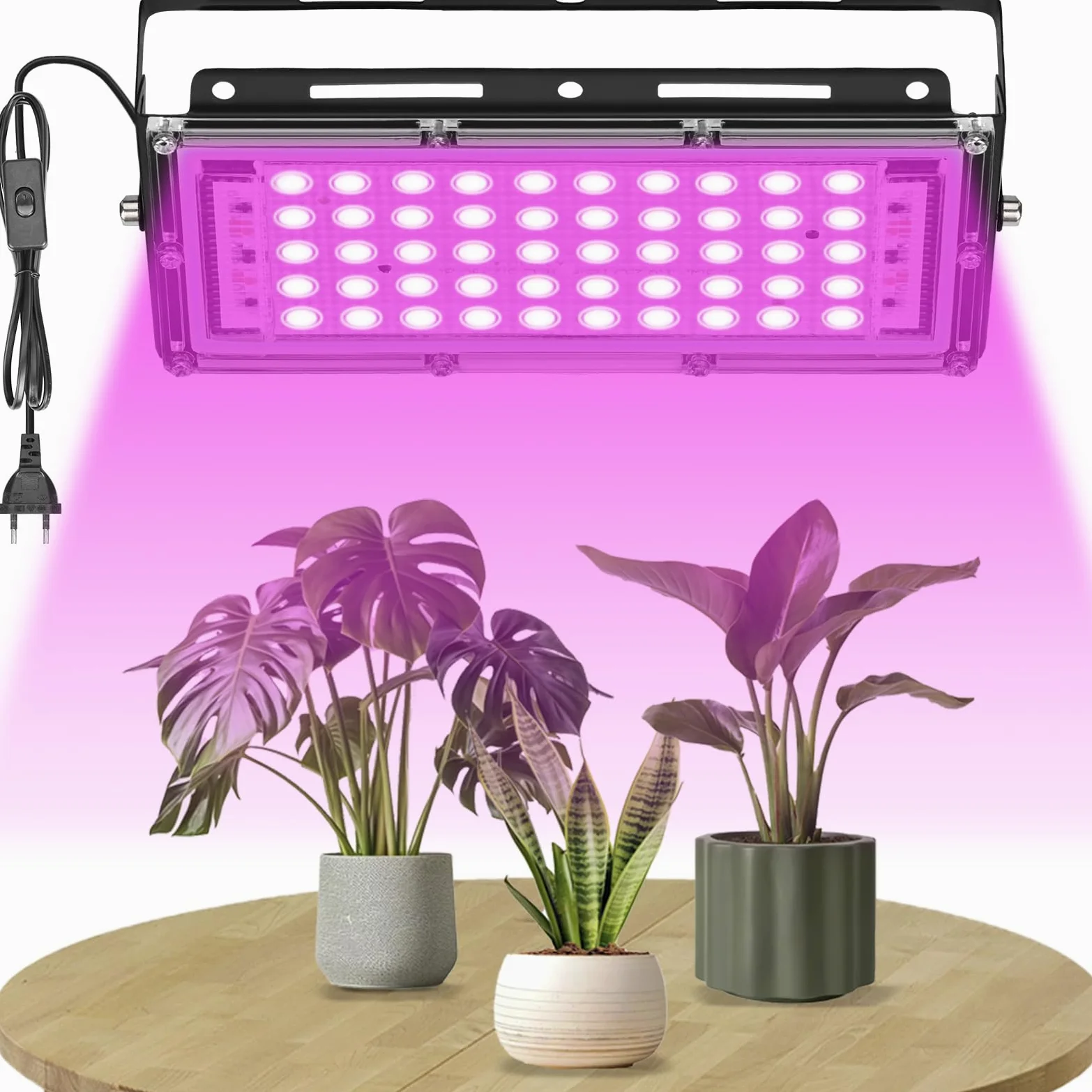 Lamparas de cultivo LED regulable Grow light Focos LED Cultivo interior para plantas