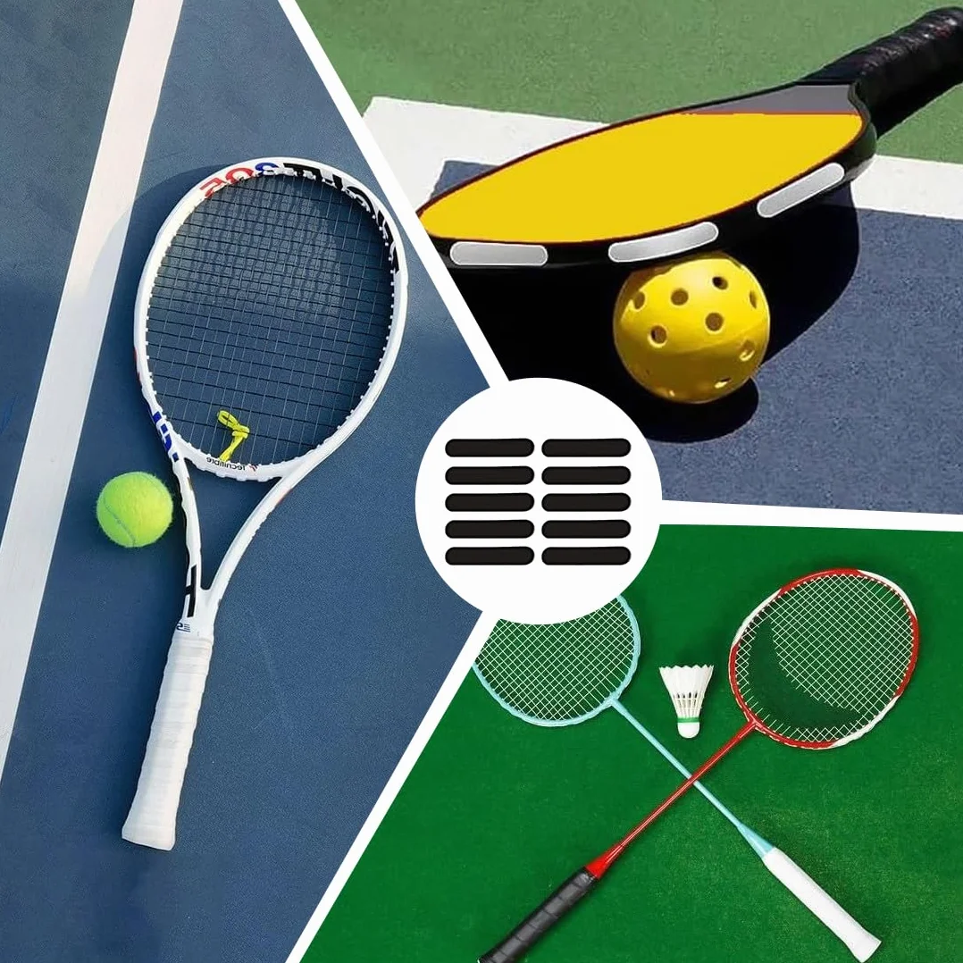Cinta de Plomo Autoadhesiva 3g para Raquetas de Tenis, Golf y Pickleball, Negro