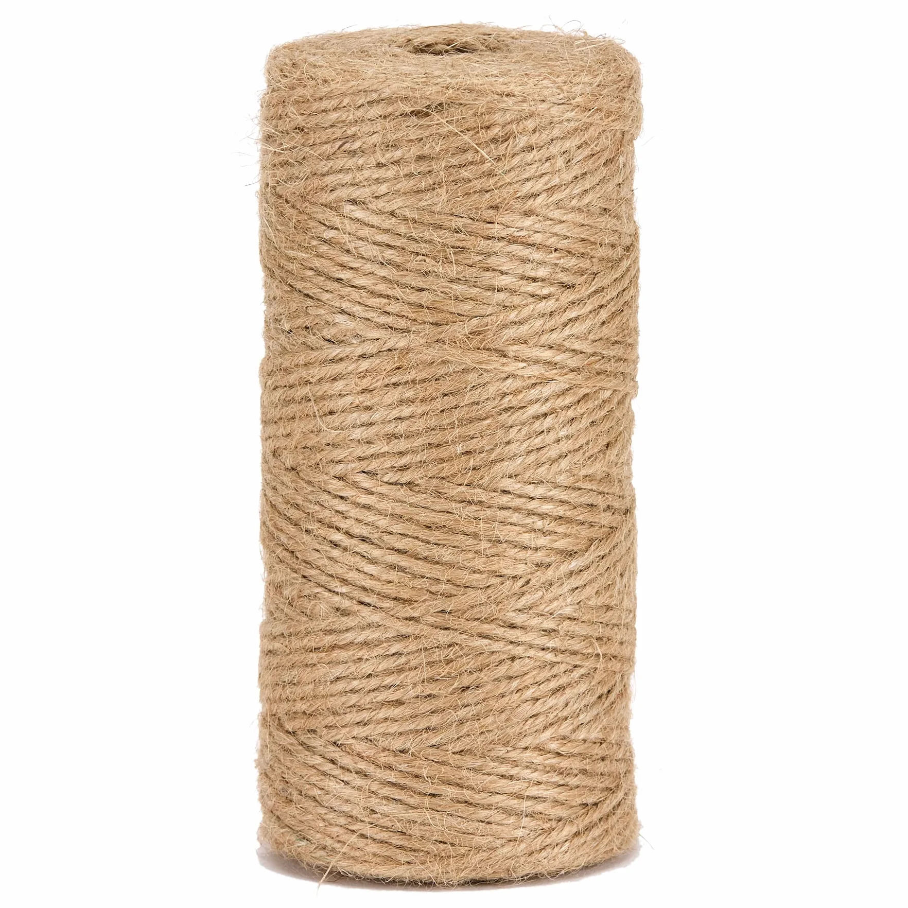 Cordeline Cordeline - Cuerda de Yute Natural, diámetro de 1,5 mm ± 100 m para jardinería, Bricolaje, Actividades manuales BJN100, Natural